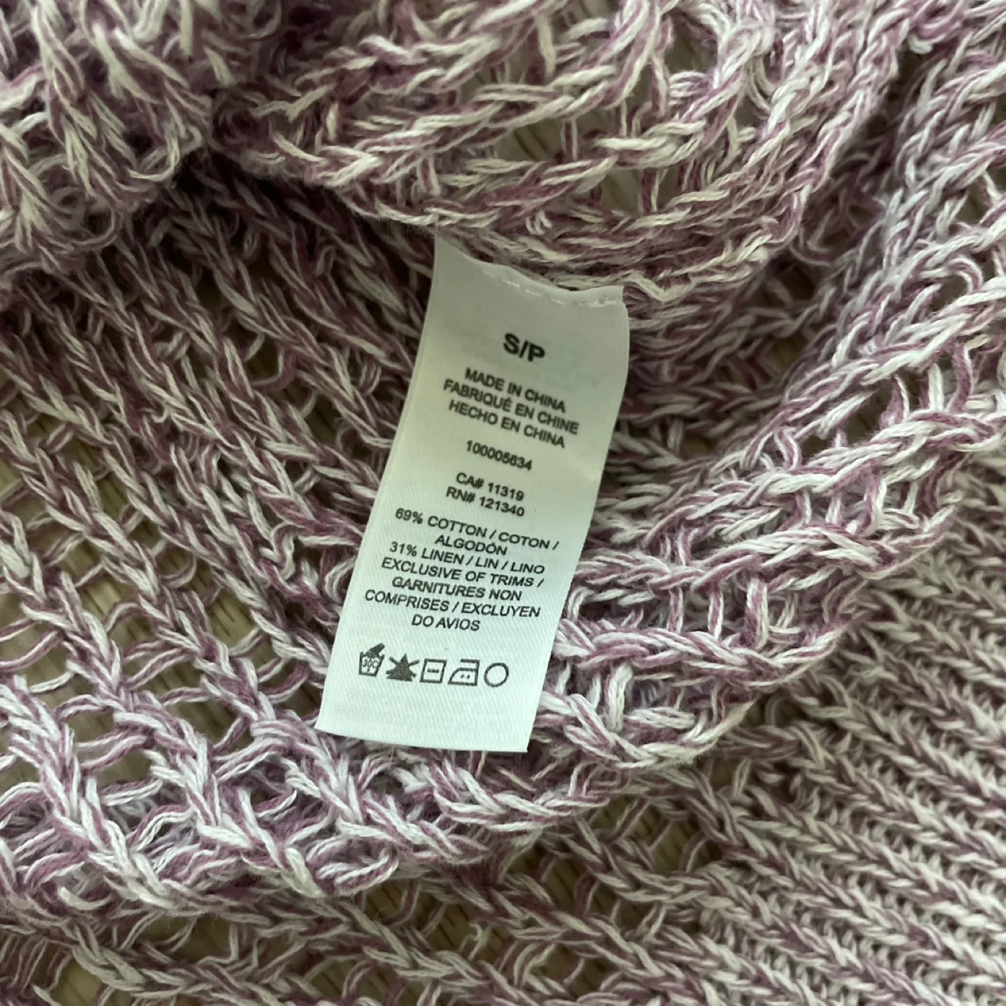 🥕 Dynamite Purple Knit Sweater - Small image indicator(6)