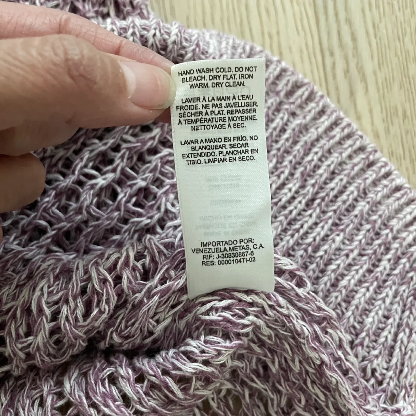 🥕 Dynamite Purple Knit Sweater - Small image indicator(7)