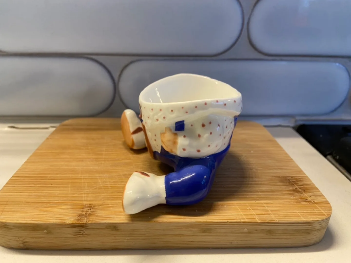 Vintage Millard Lister Humpty Dumpty Egg Cup image indicator(3)