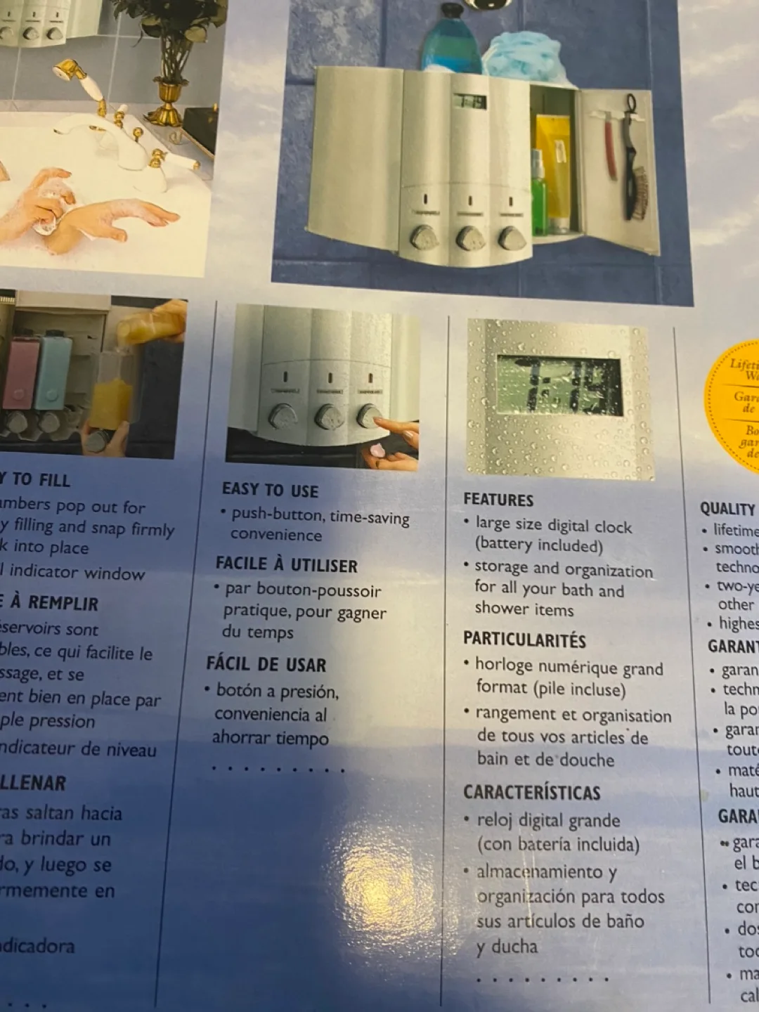 The Dispenser by Aviva Shower Time Dispenser image indicator(7)