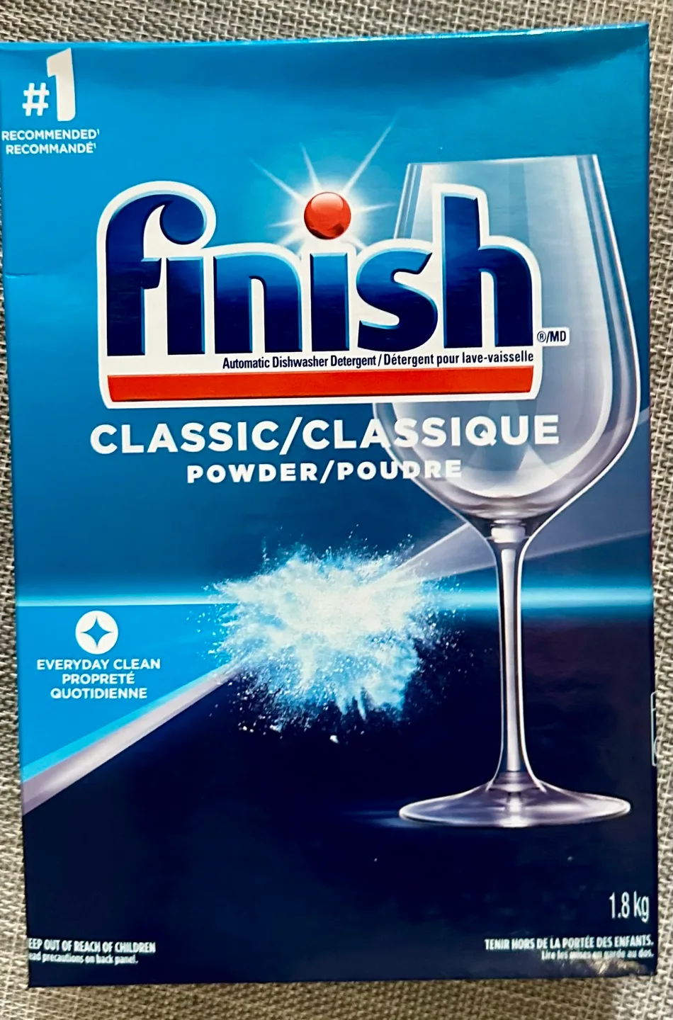 Finish Classic Dishwasher Powder 1.8kg 🥕 thumbnail