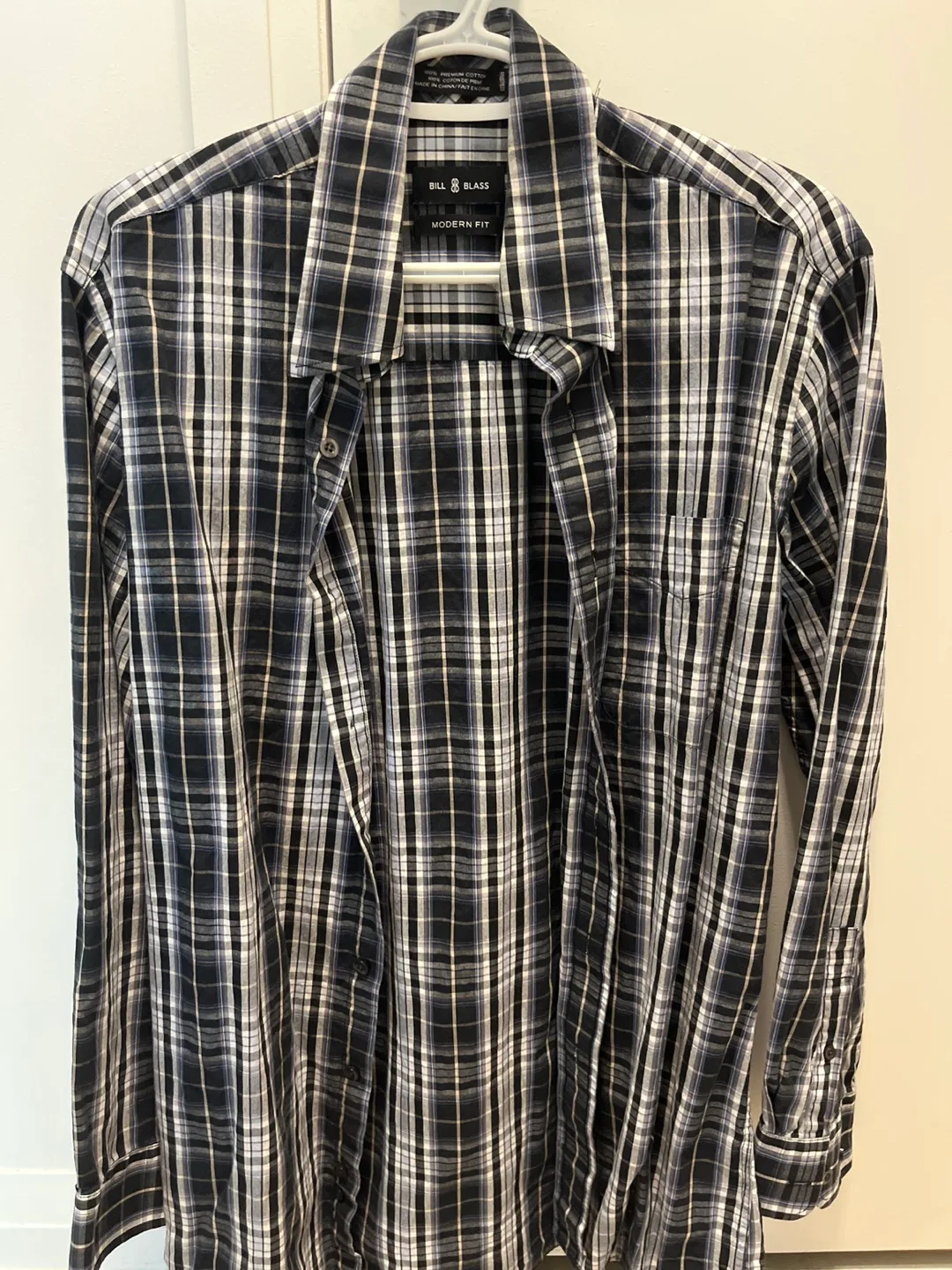 Plaid Button-Down Shirt - Cotton thumbnail