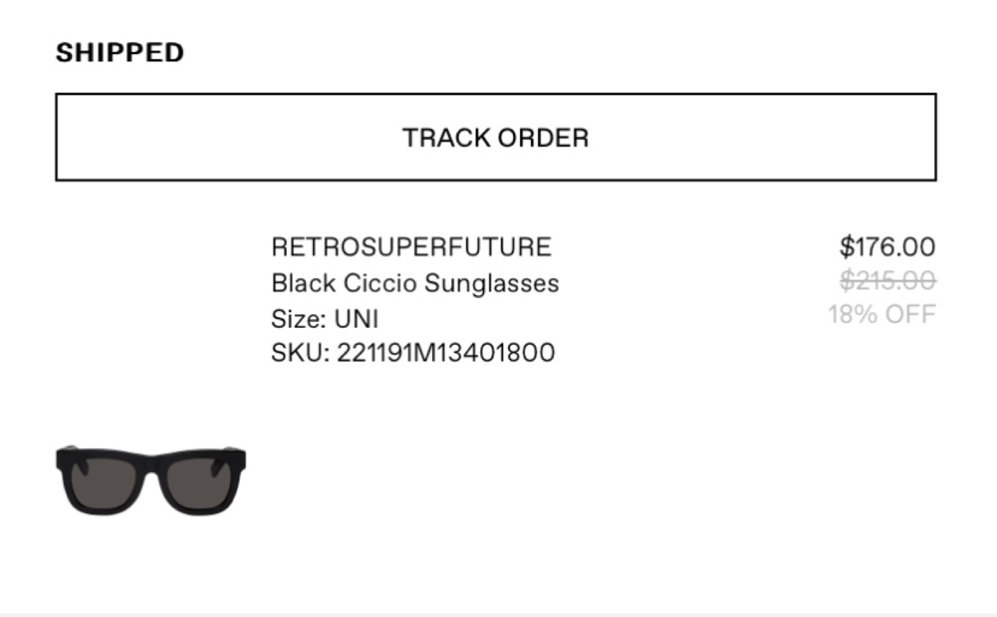 Retrosuperfuture Black Ciccio Sunglasses - photo 2