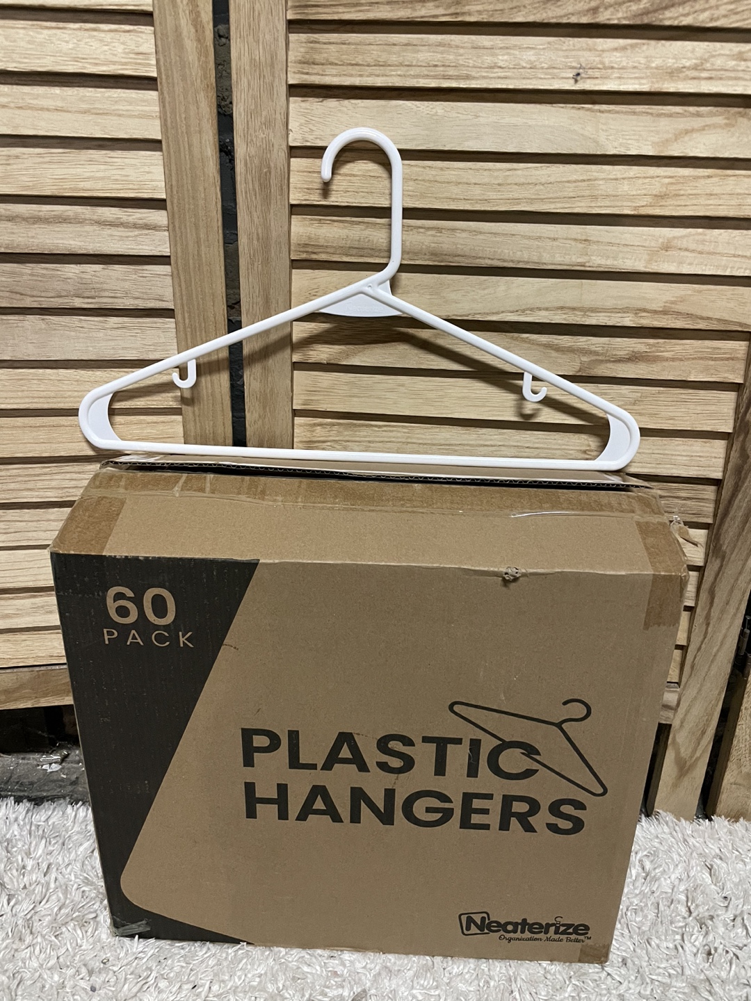 60 Pack Plastic Hangers - photo 2