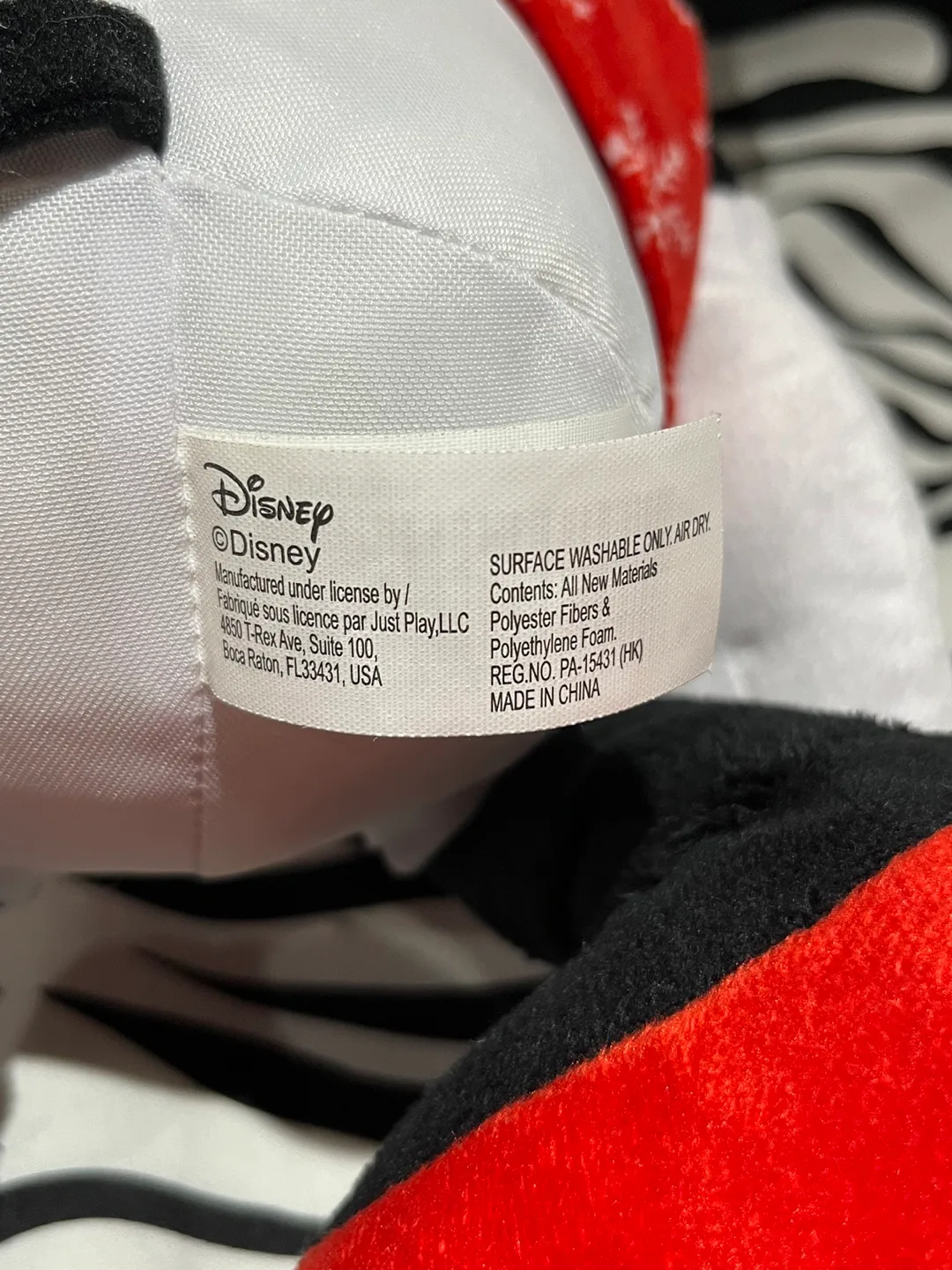 Disney Christmas Minnie Mouse Plush Toy image indicator(8)