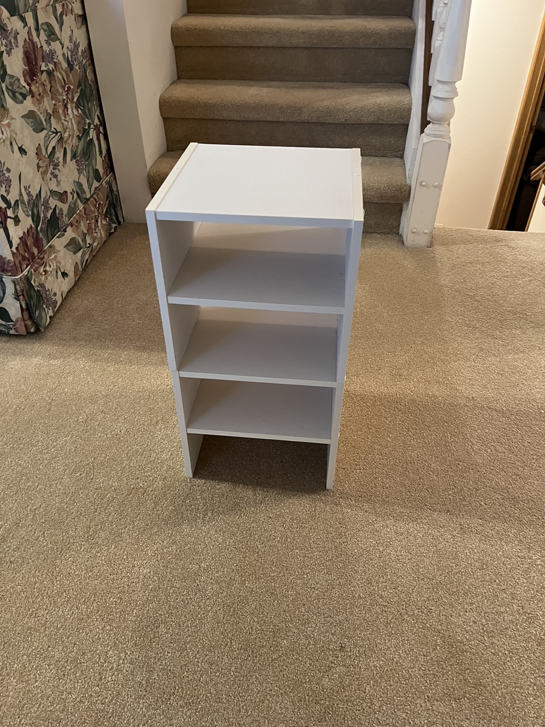White 3-Tier Shelf Unit