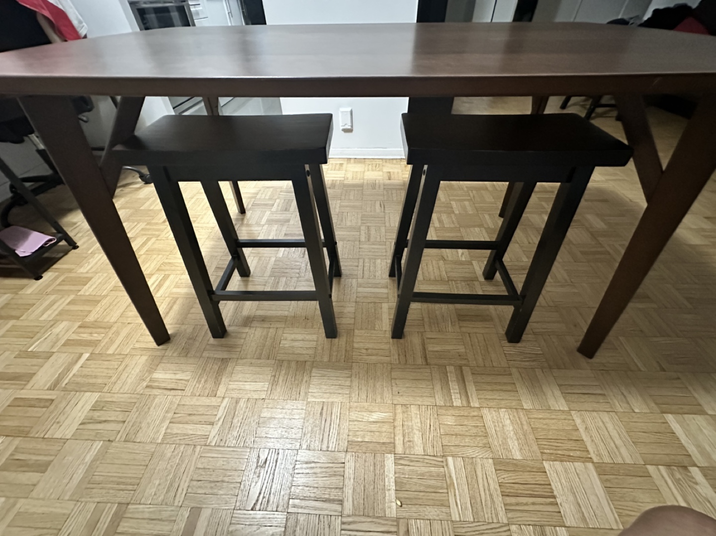 Black Bar Stool