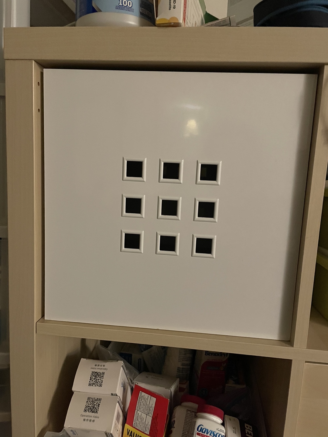 Ikea kallax shelf insert