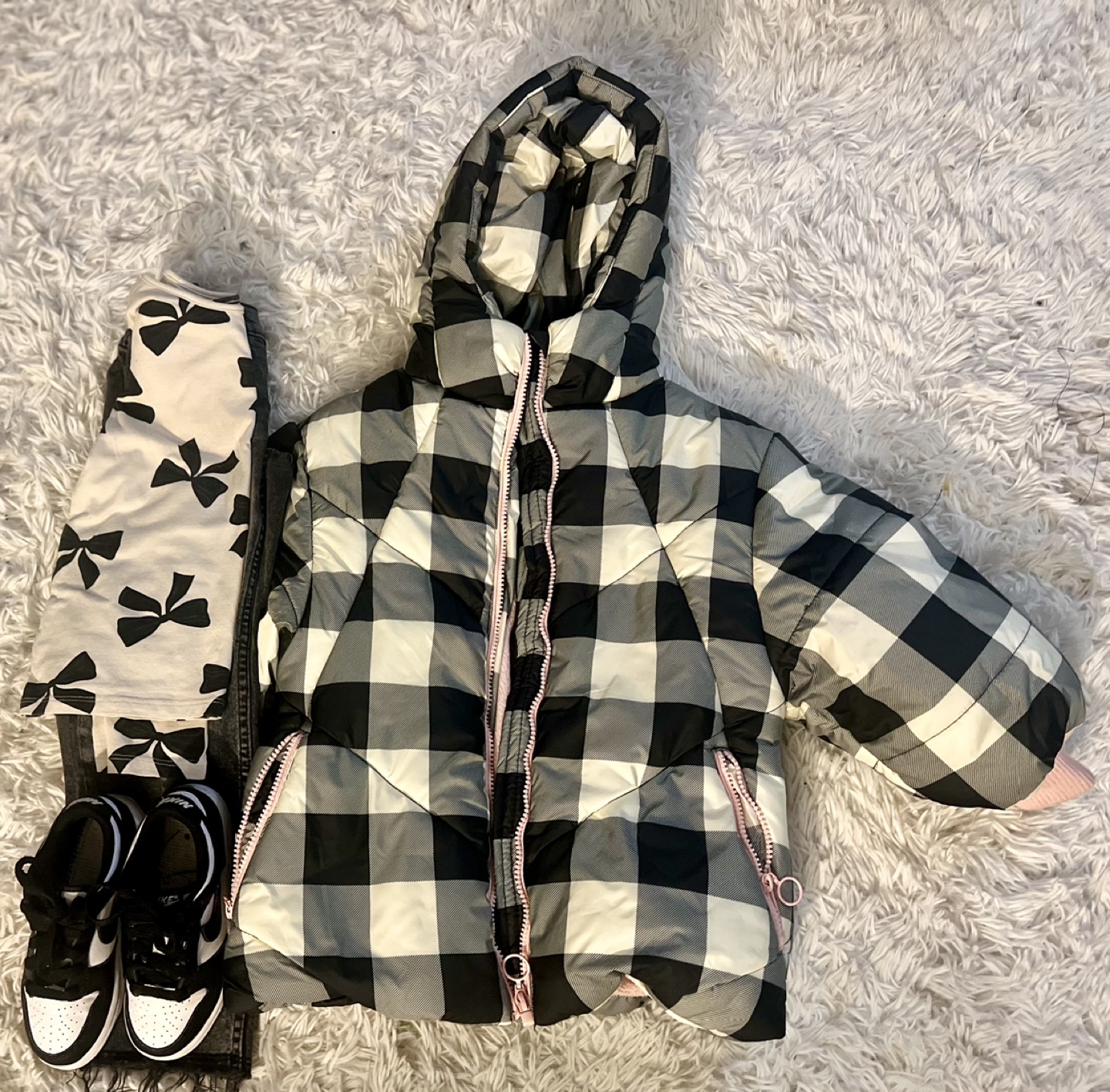 Nike panda Dunk LowLittle Kids