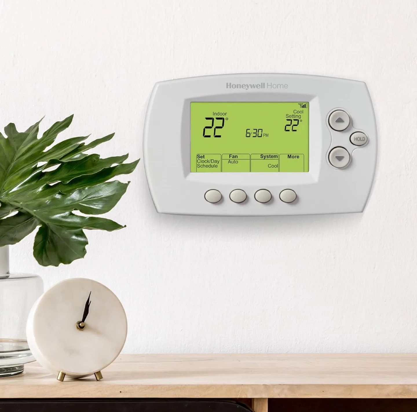 Honeywell Wi-Fi 7-Day Programmable Thermostat (RTH6580WF) image indicator(3)