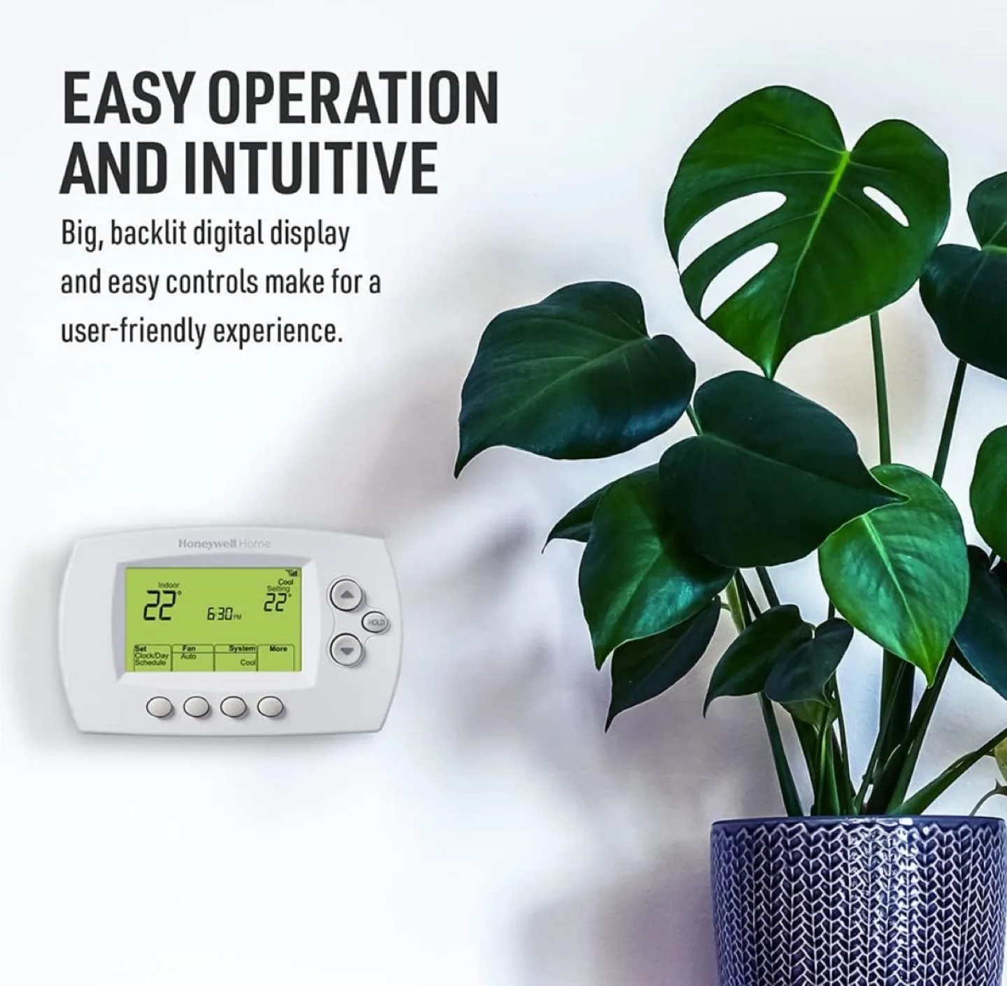 Honeywell Wi-Fi 7-Day Programmable Thermostat (RTH6580WF) image indicator(5)