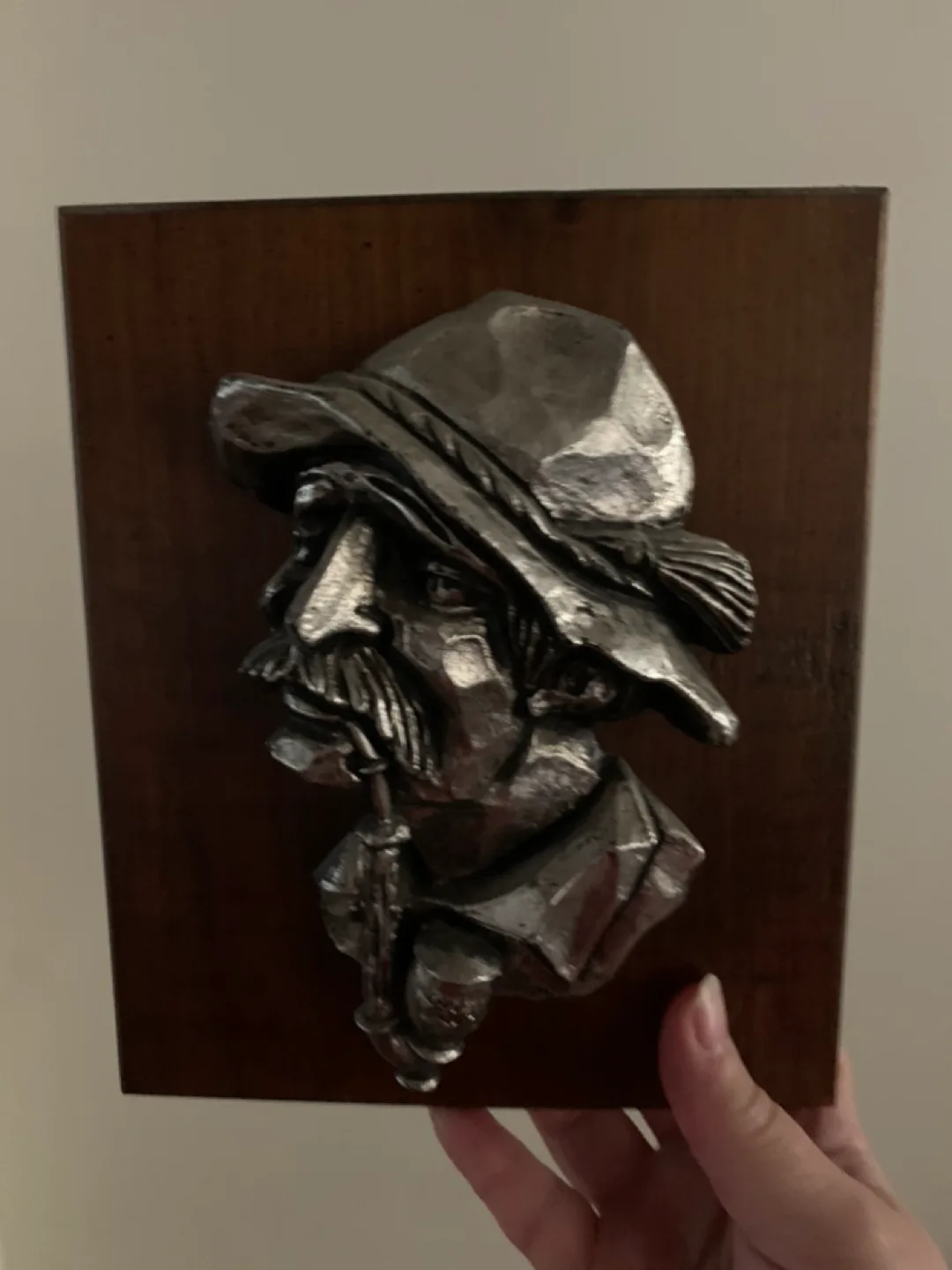 Vintage Metal 3D Wall Sculpture image indicator(2)