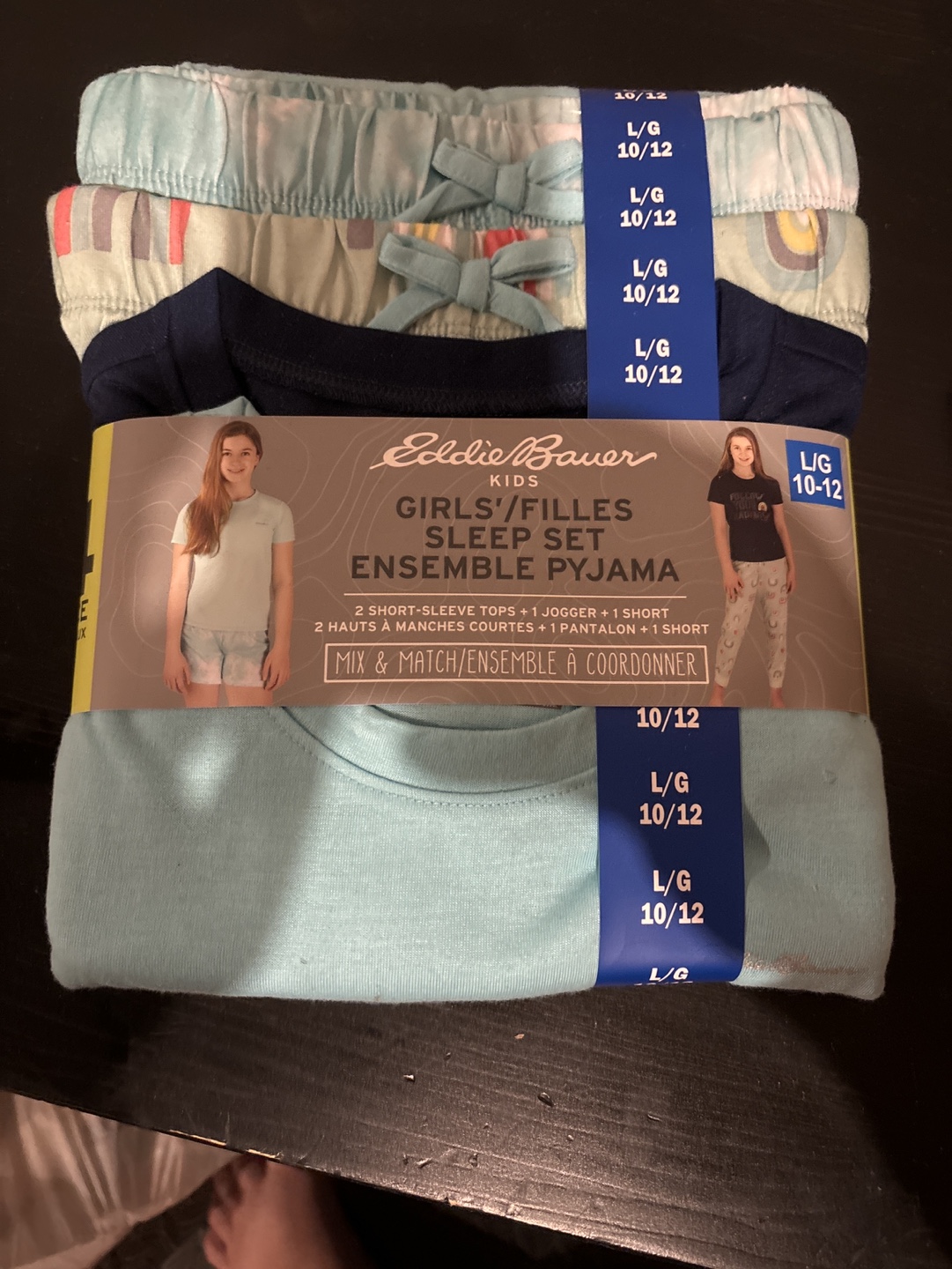 Eddie Bauer Girls' Sleep Set - Size L/G 10-12