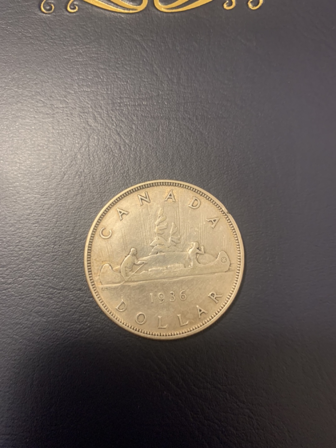 1936 Canadian Silver Dollar - Certified ICCS MS64 - photo 2