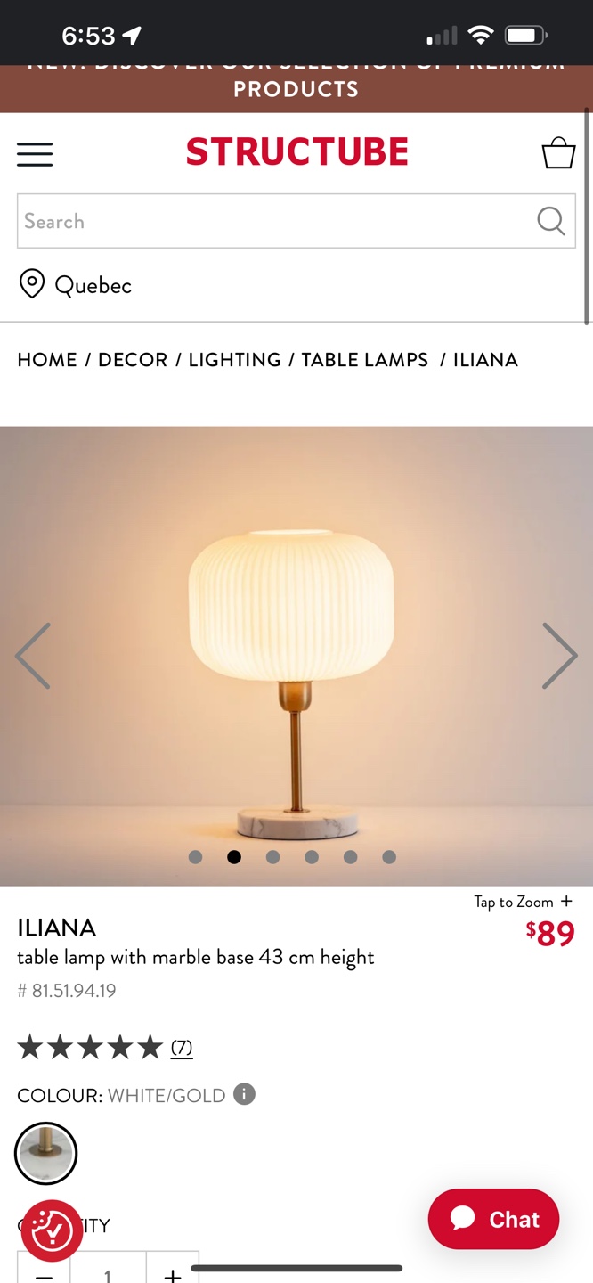 Structube Table Lamp - photo 3