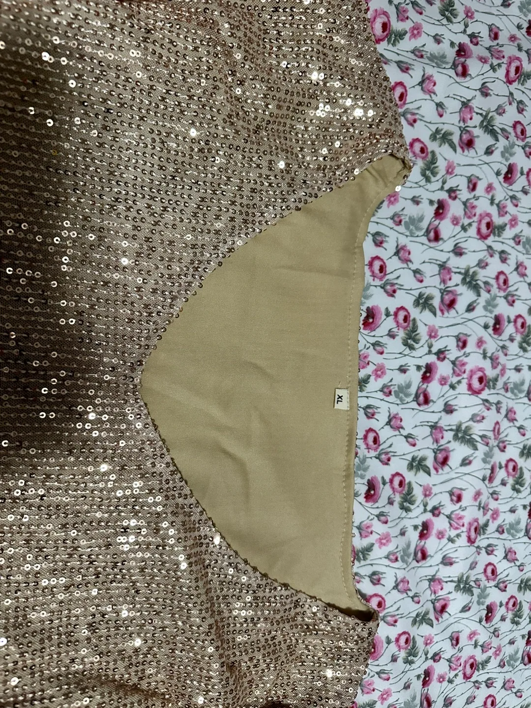 Rose Gold Long Sleeve dress image indicator(3)