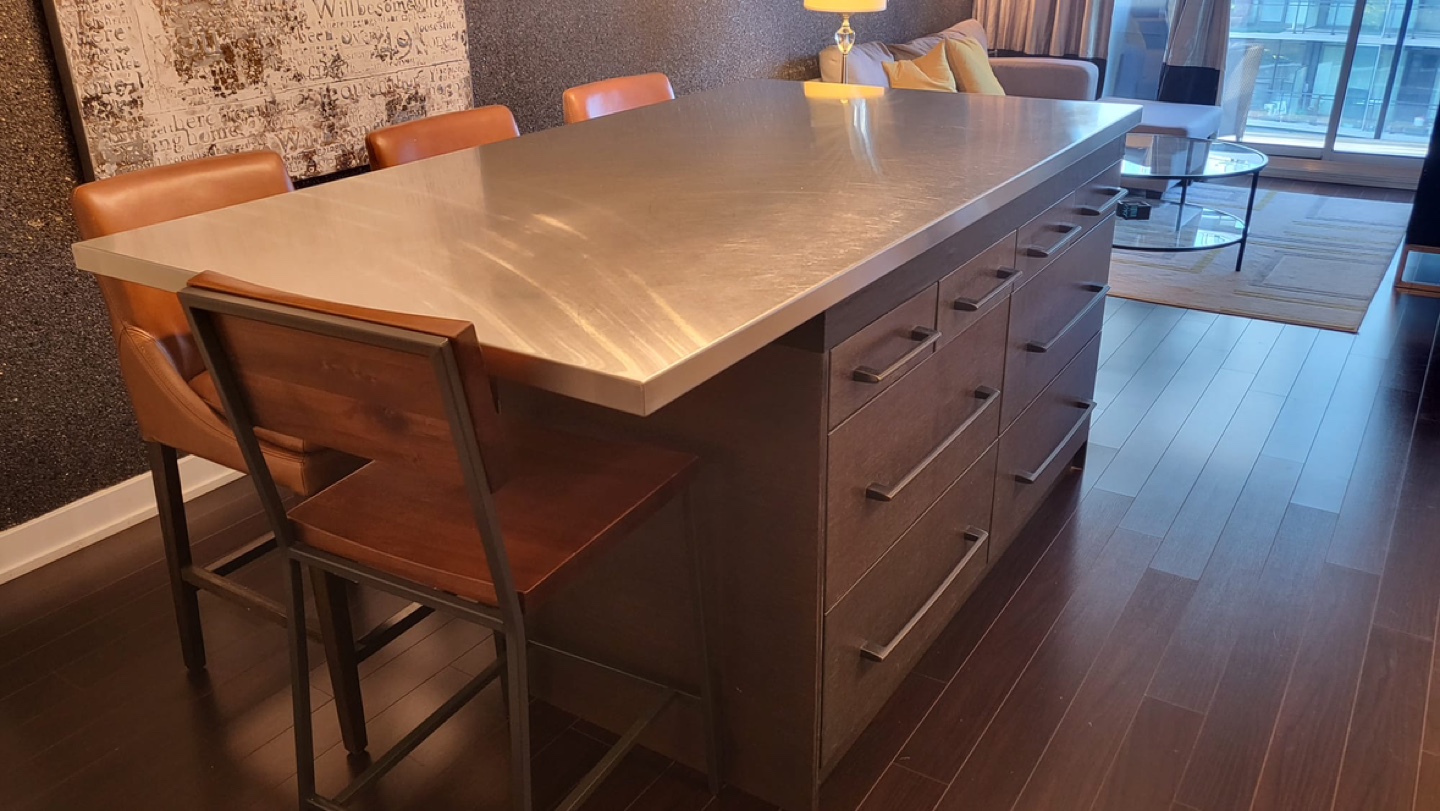 Stainless Steel big Kitchen Island