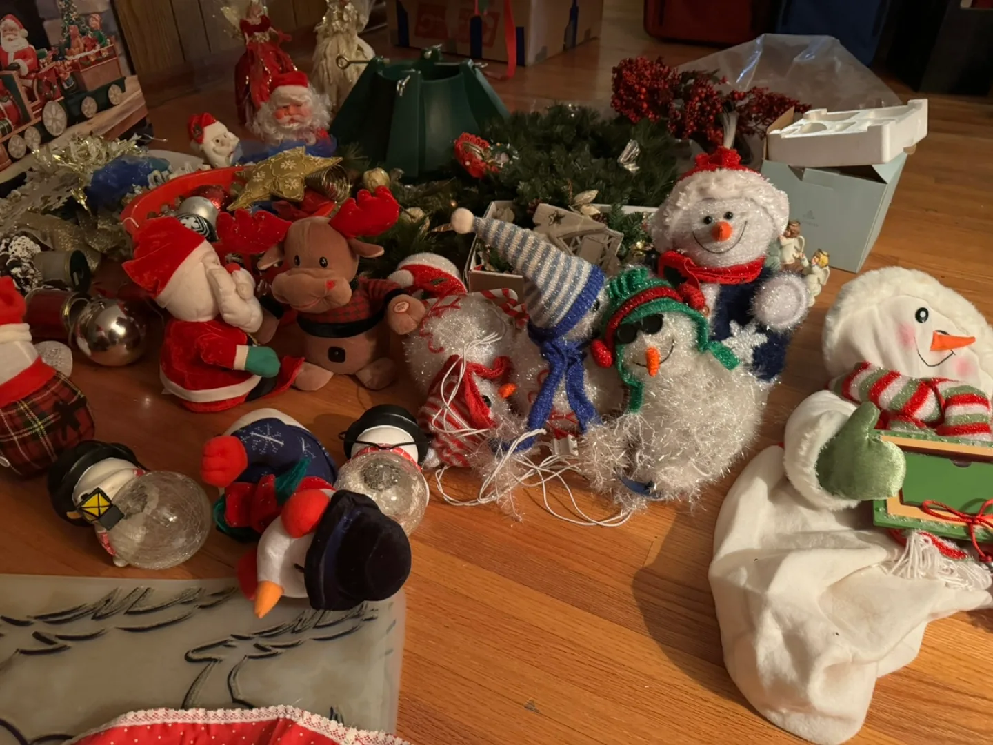 Christmas Decorations Lot image indicator(6)