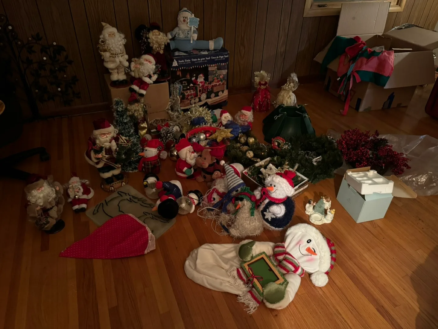 Christmas Decorations Lot image indicator(2)