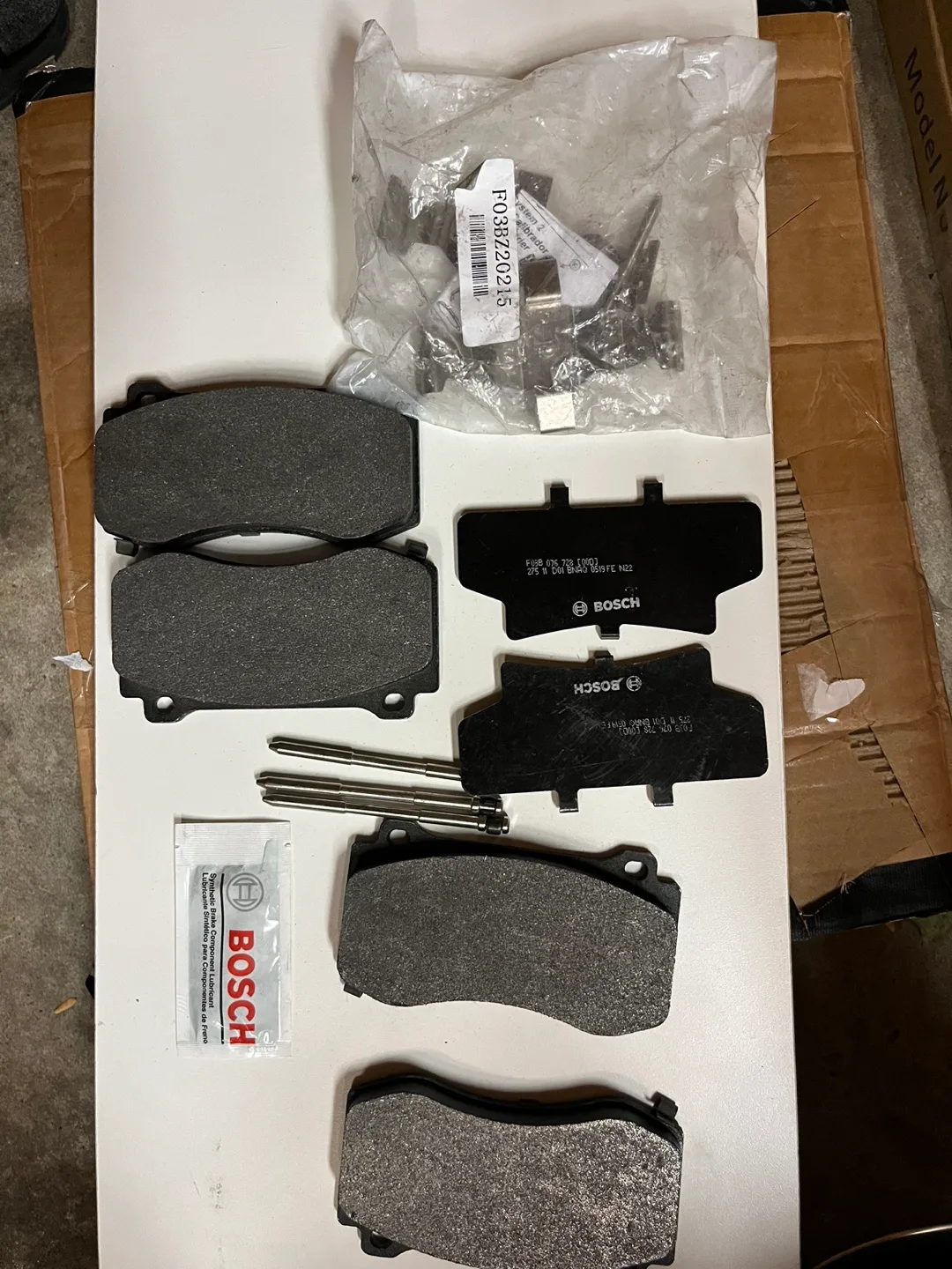 Bosch BP1149 QuietCast Brake Pad Set image indicator(2)