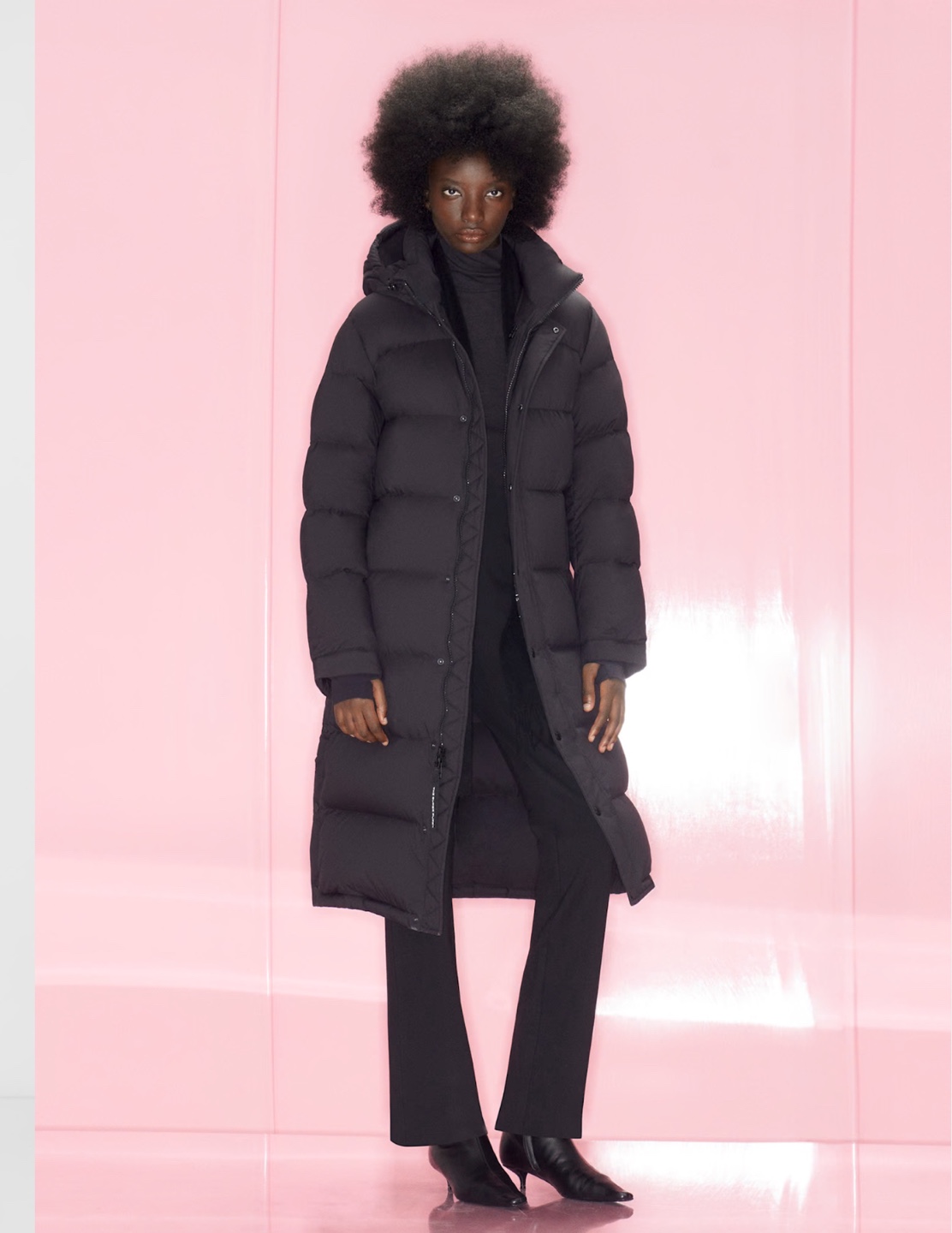Superpuff sz med- black (long)