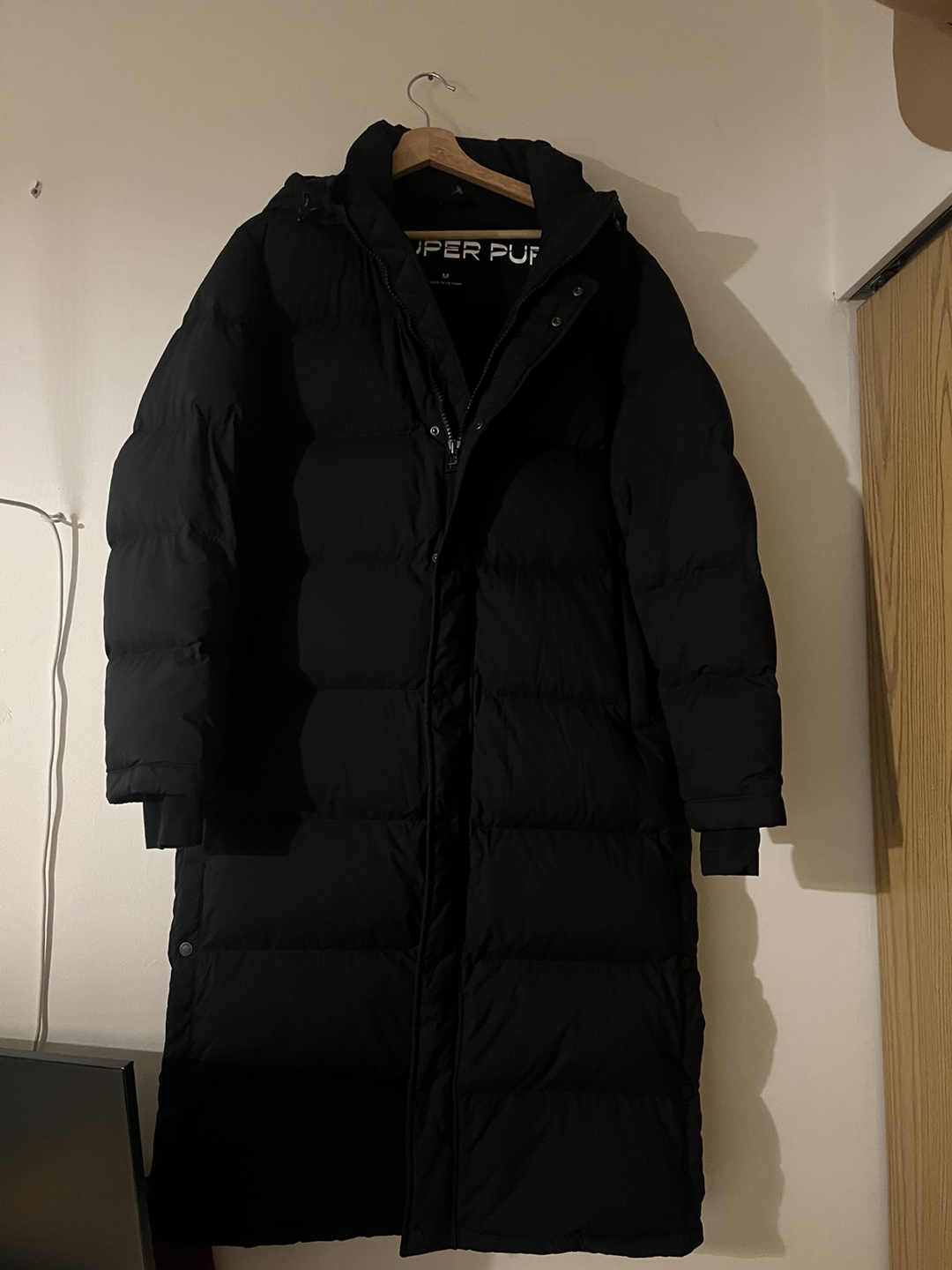 Superpuff sz med- black (long) - photo 2