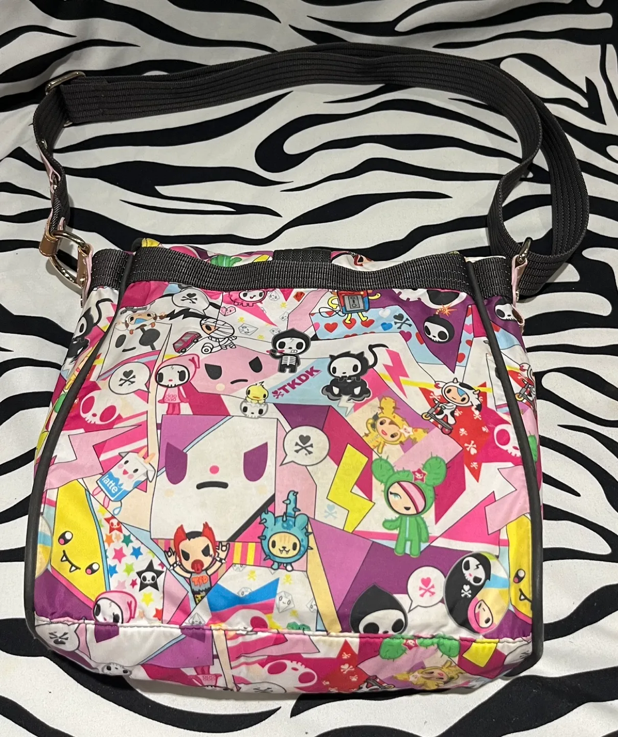 TOKIDOKI Messenger Bag/ Crossbody  Shoulder Purse image indicator(2)