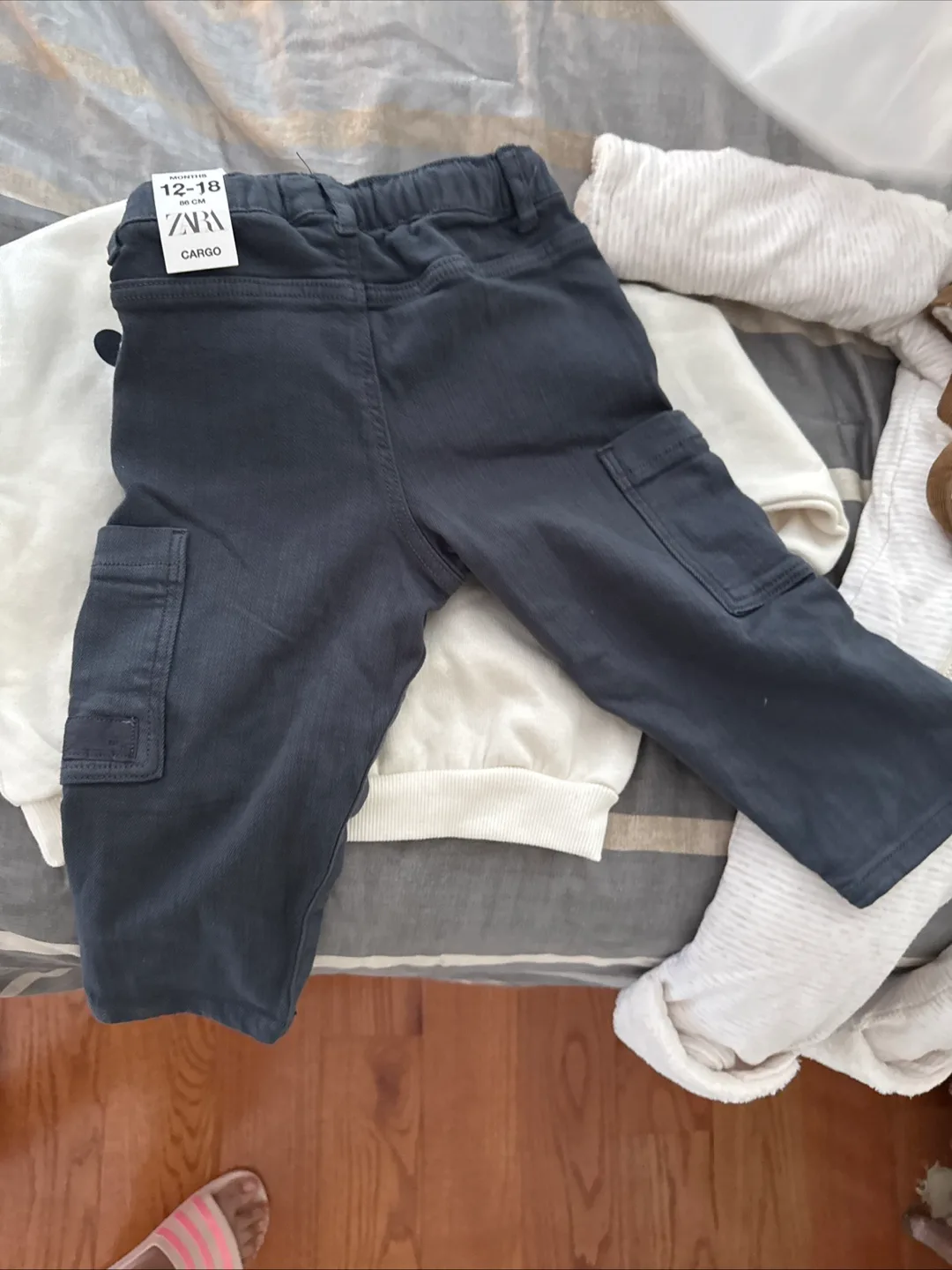 Zara Mickey Mouse Sweatshirt and Cargo Pants Set image indicator(5)