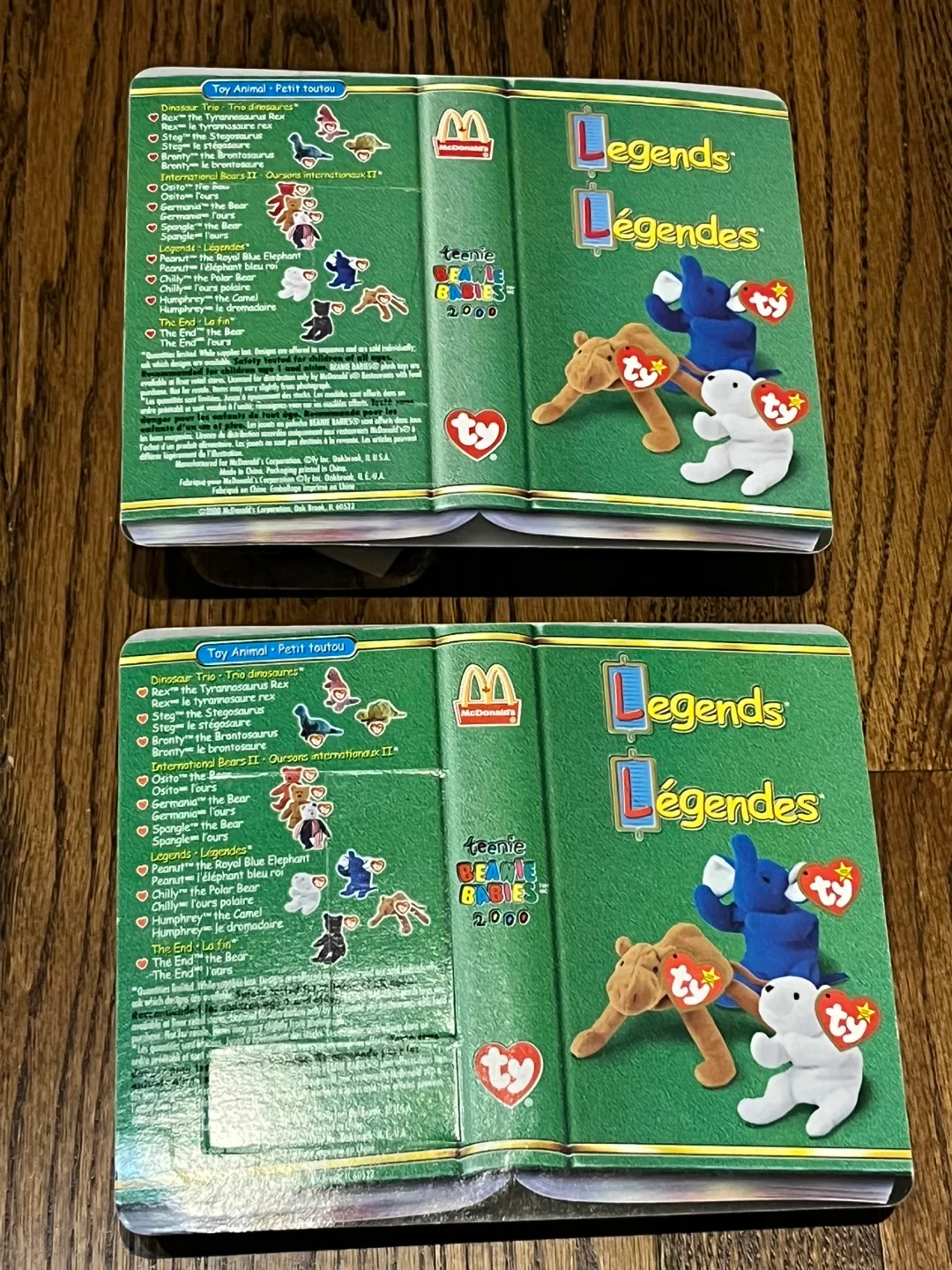 Ty Beanie Babies McDonald’s - Peanut and Humphrey image indicator(2)