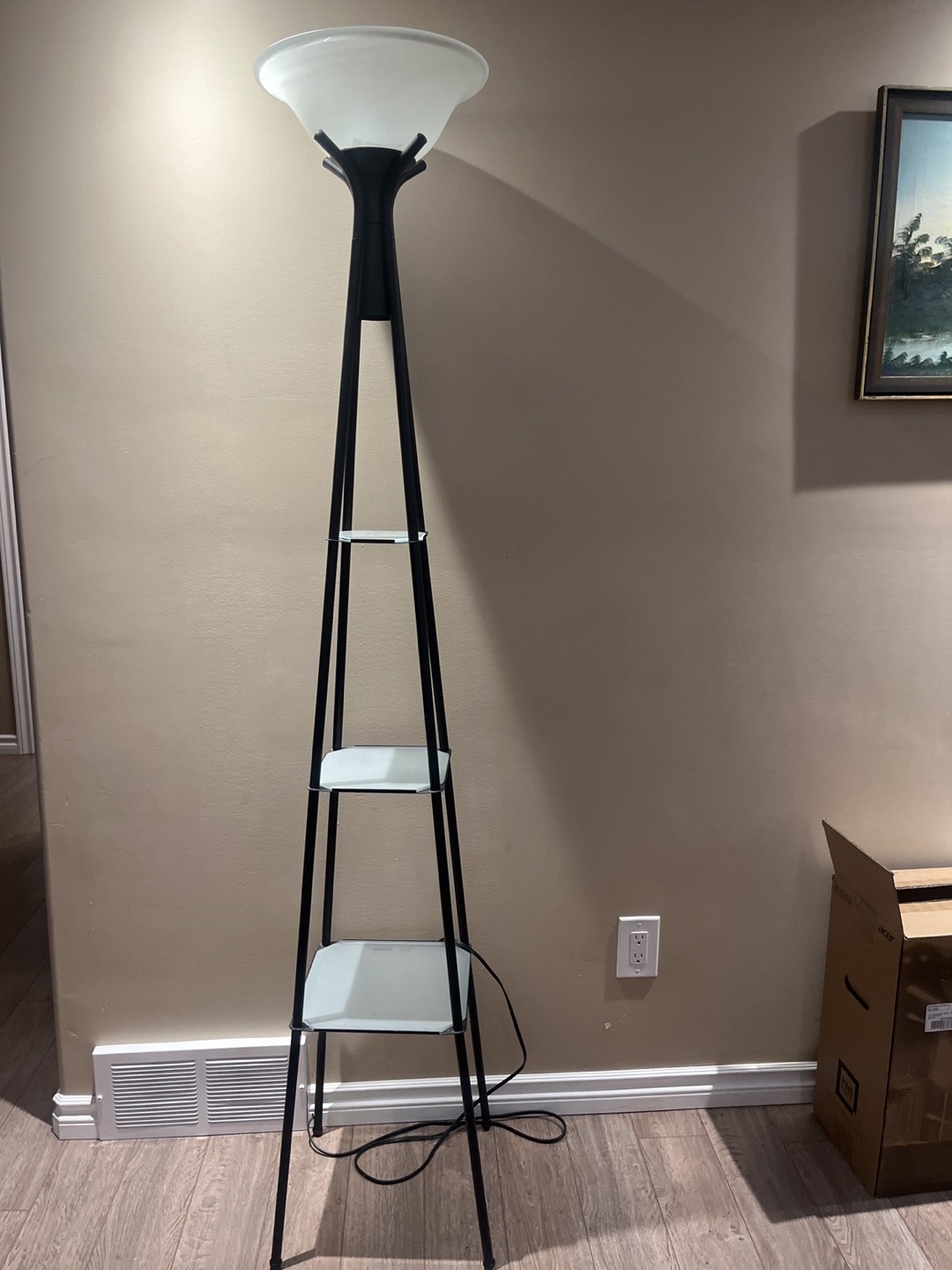 Floor Lamp with Shelves - photo 3