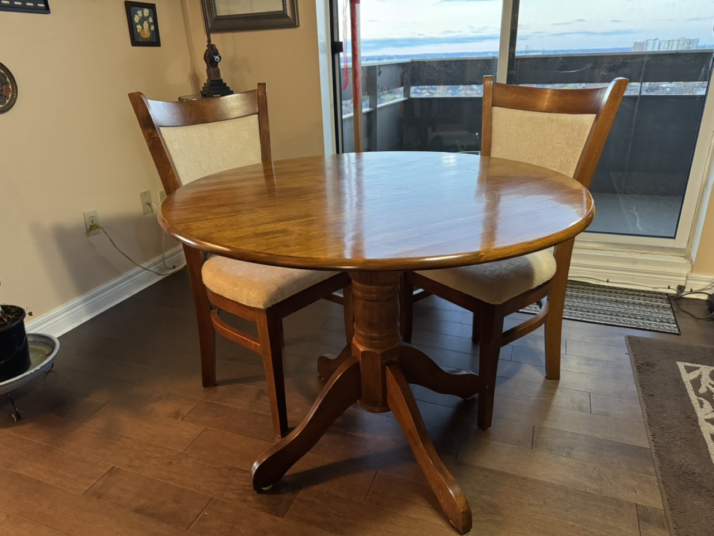 Solid Wood Dining Table Set
