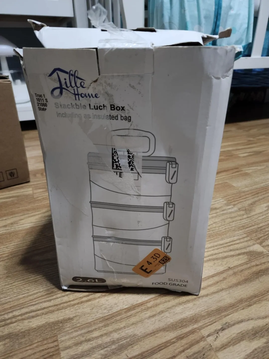 Jille Home Stackable Lunch Box with Insulated Bag 🥕 image indicator(4)