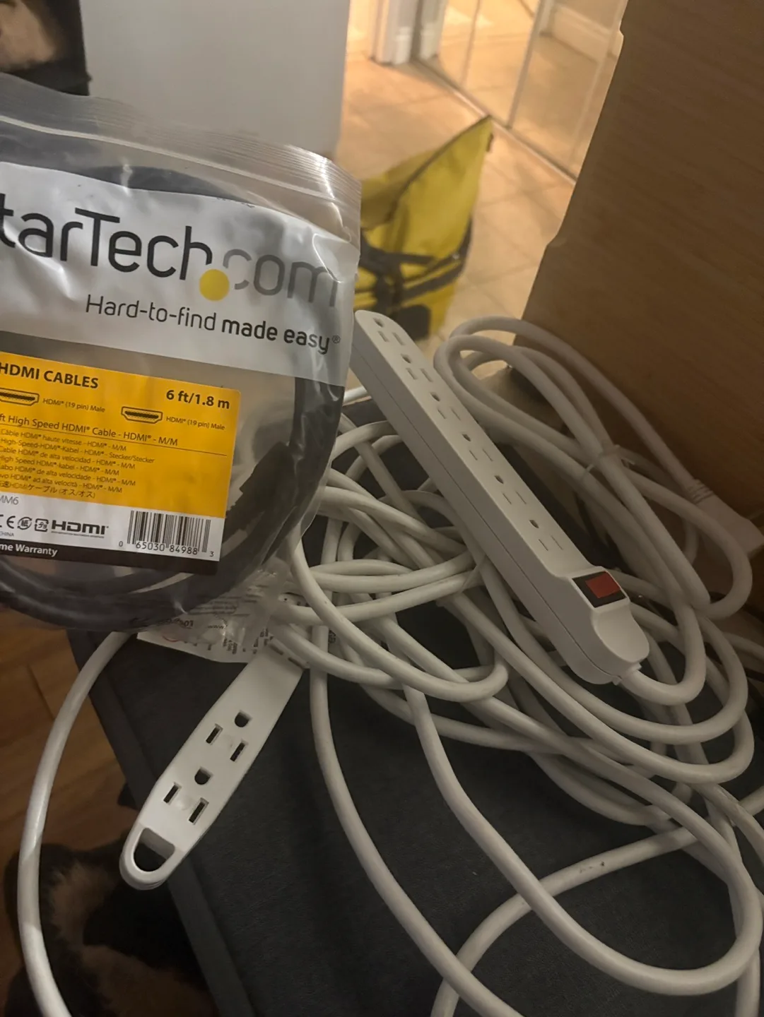 Free extension cables and hdmi cable thumbnail