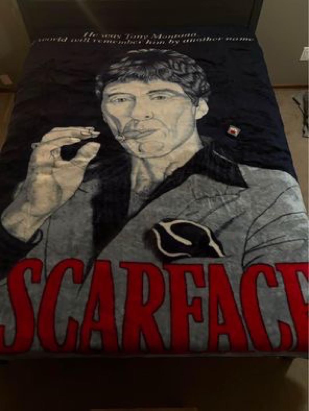 New Scarface Throw Blanket - photo 2