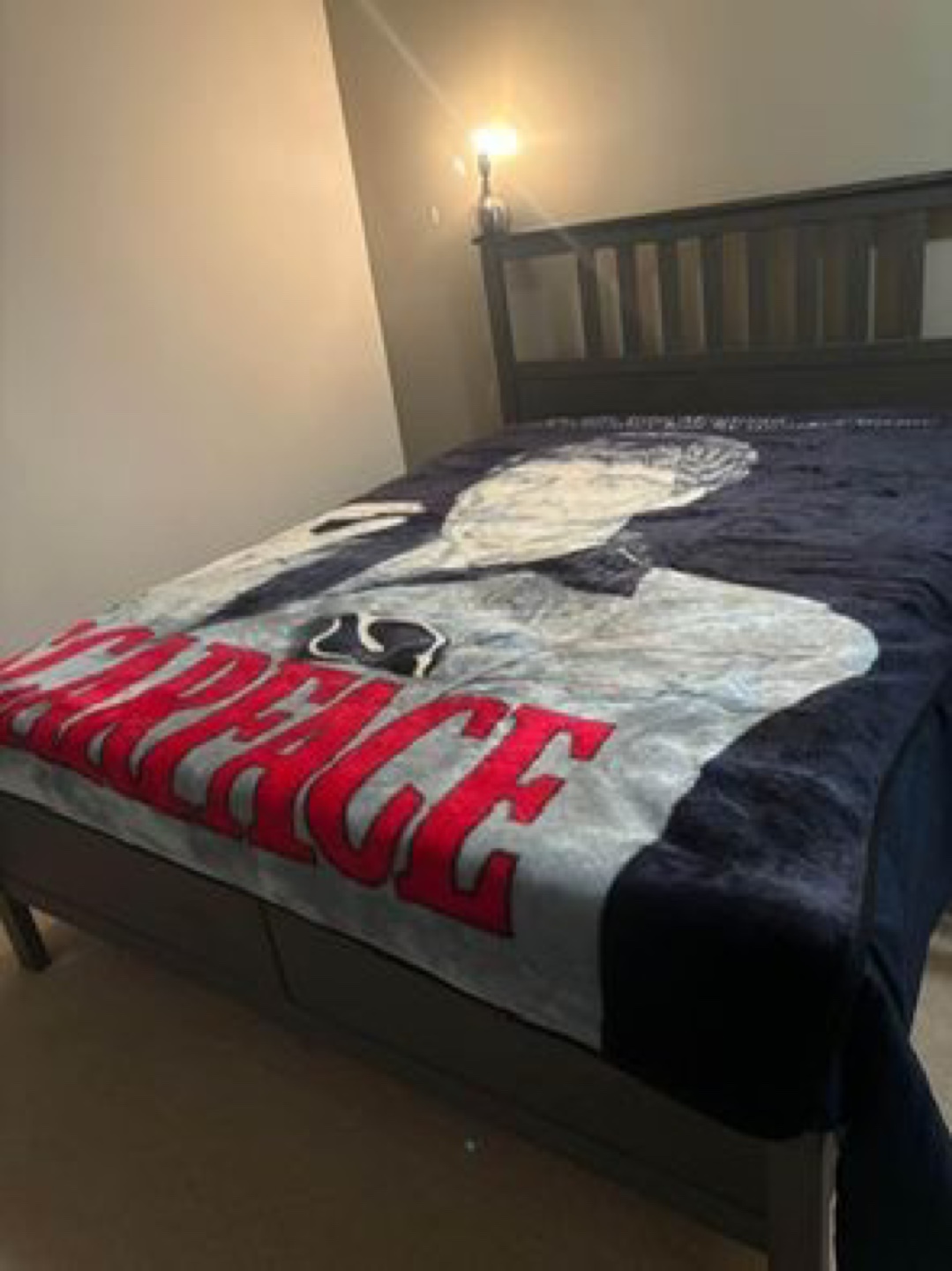 New Scarface Throw Blanket