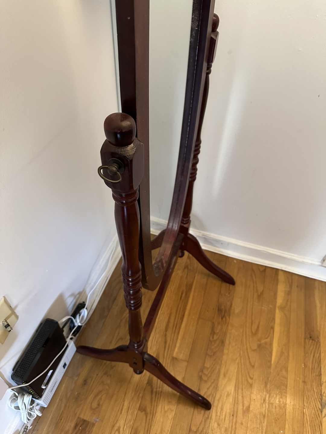 Full-Length Wooden Standing Mirror - photo 2