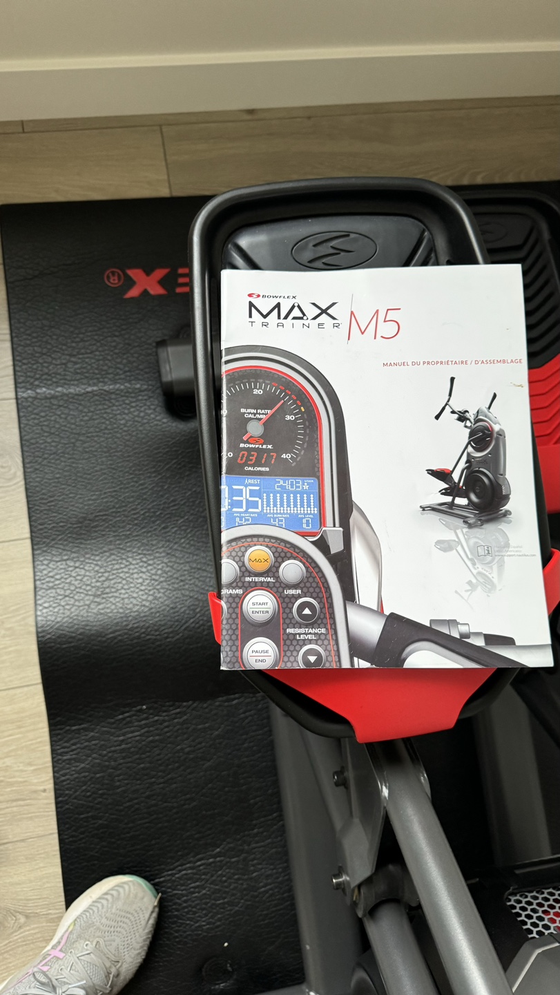 Bowflex Max Trainer M5 Elliptical - photo 2