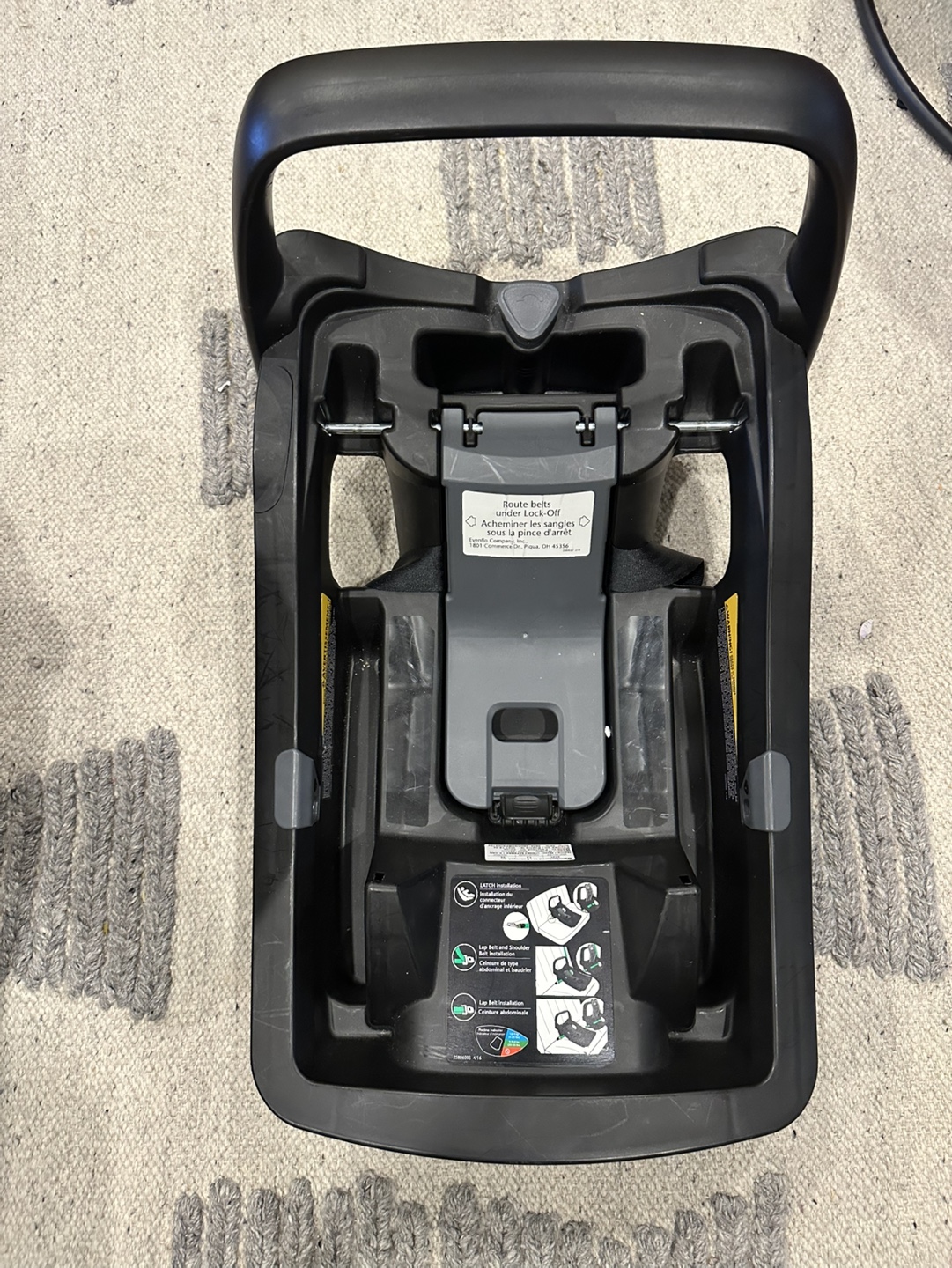 Eventflo rear facing car seat - photo 3