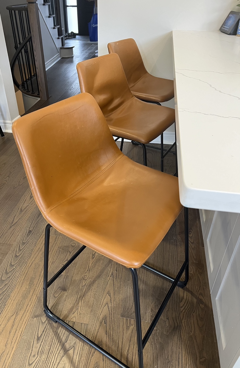Set of 3 Counter Height Bar Stools