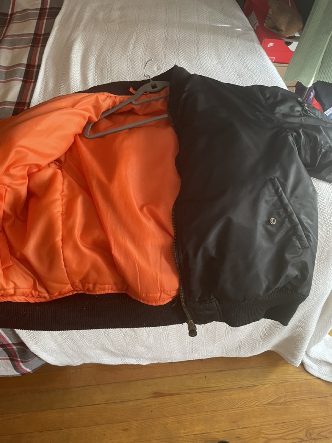Black Alpha Industries MA-1 Bomber Jacket - photo 4
