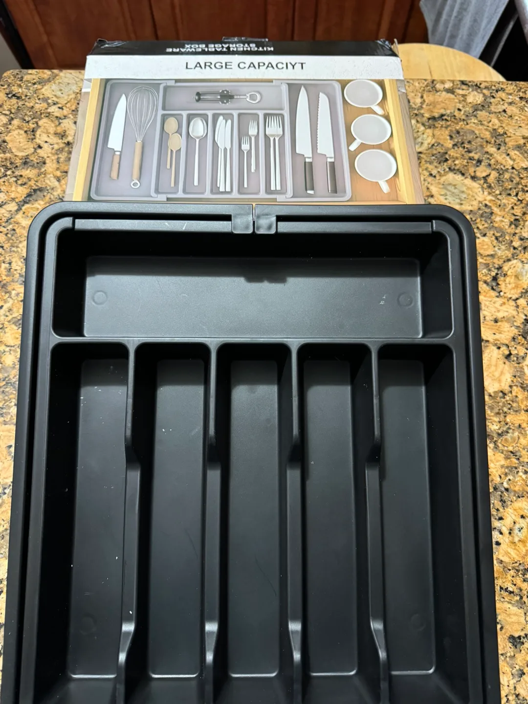 Kitchen tableware storage box image indicator(2)