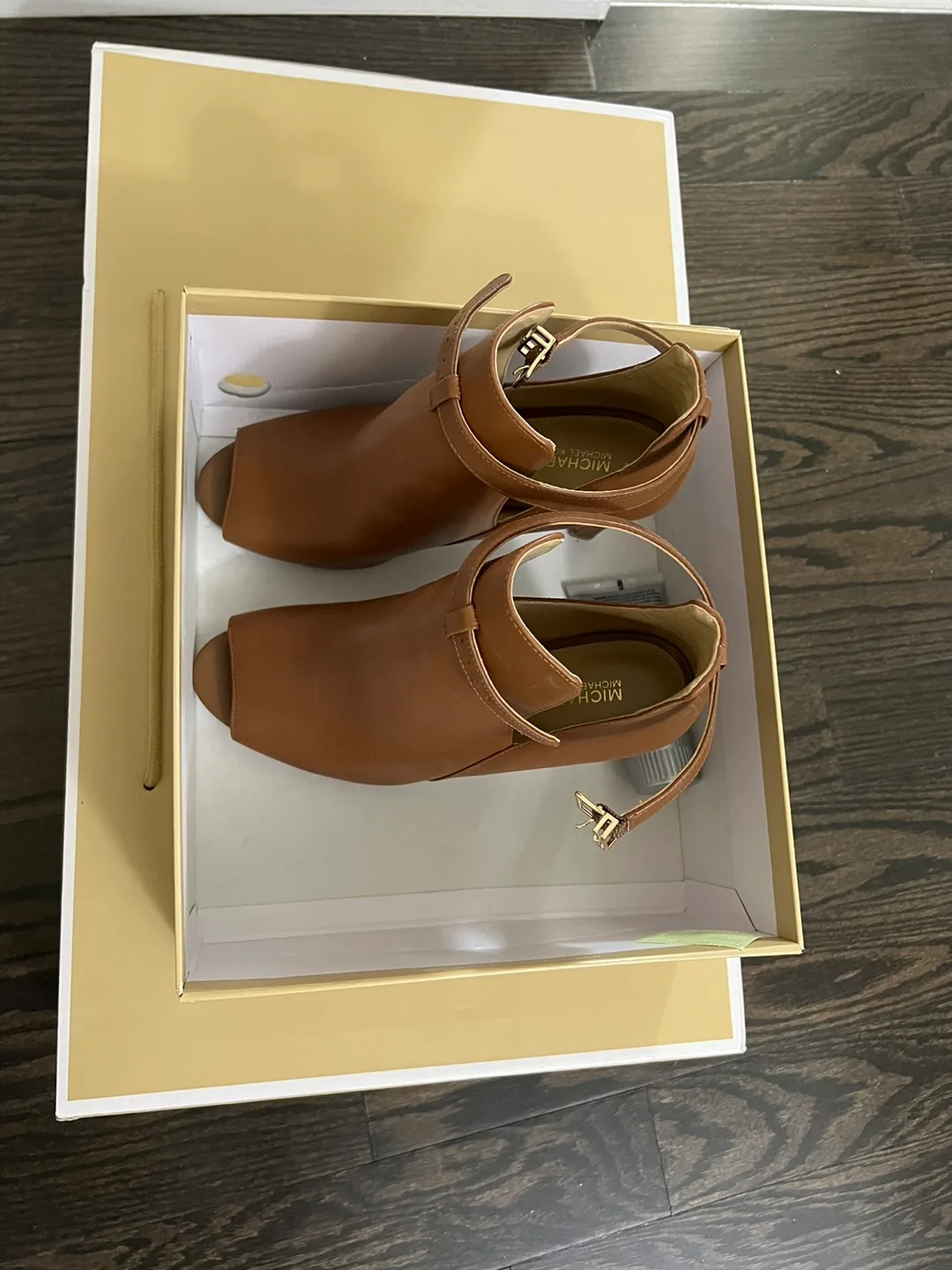 Michael Kors Women's Brown Leather Boots image indicator(3)