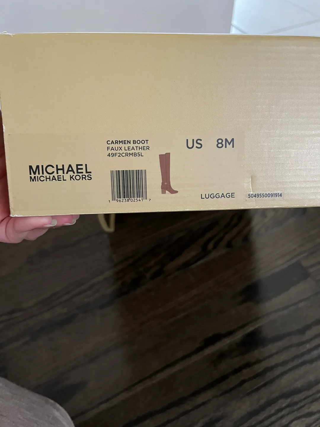 Michael Kors Women's Brown Leather Boots image indicator(2)