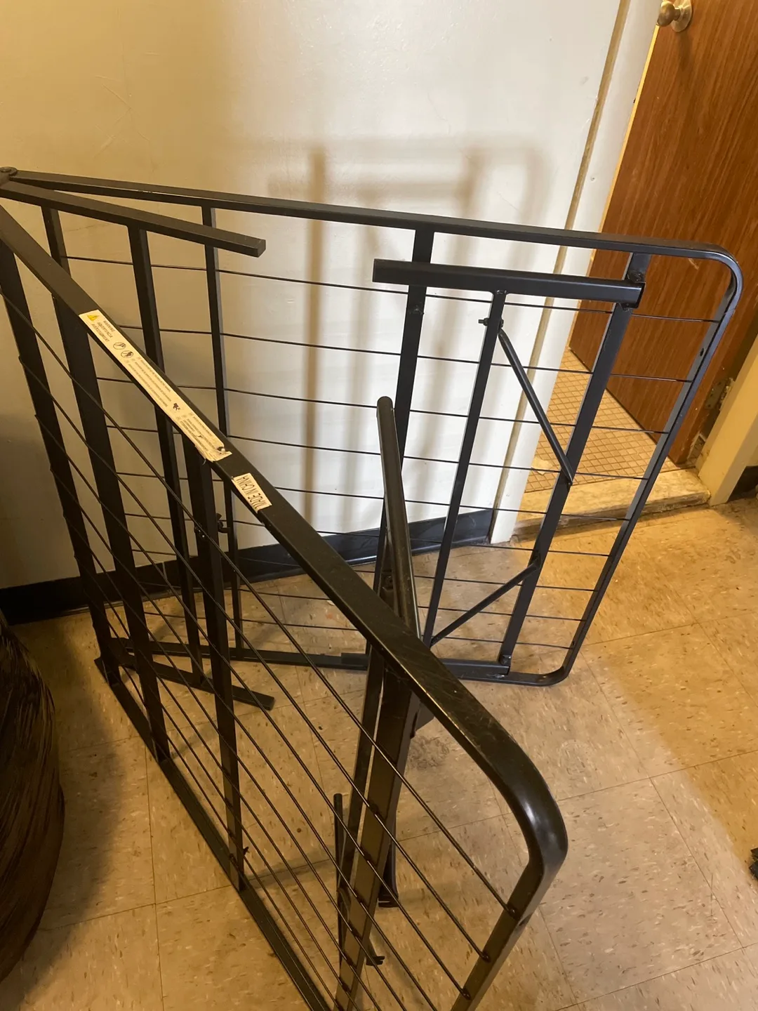 Twin Metal Bed Frame #freecycle image indicator(2)