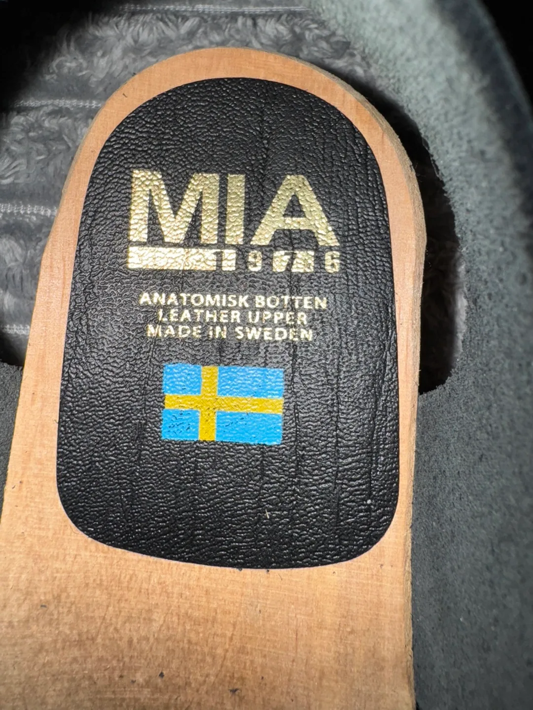 Black MIA 1976 Clogs-Size 39 (9) image indicator(4)