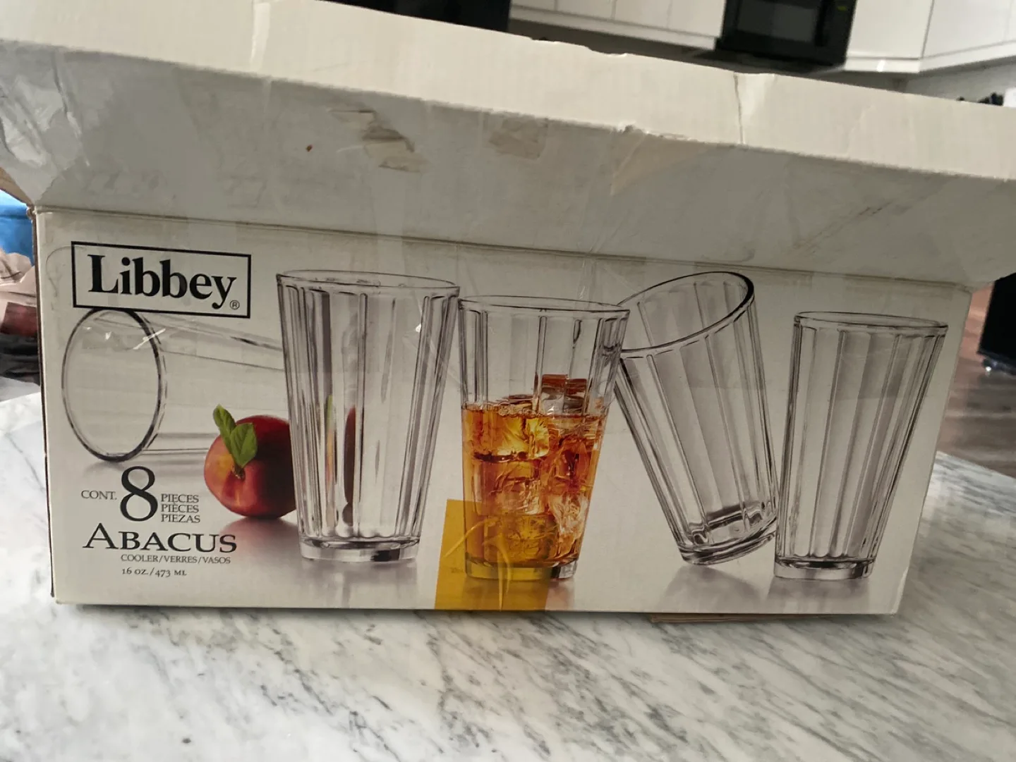 Libbey Abacus - Piece Glass Tumbler Set thumbnail