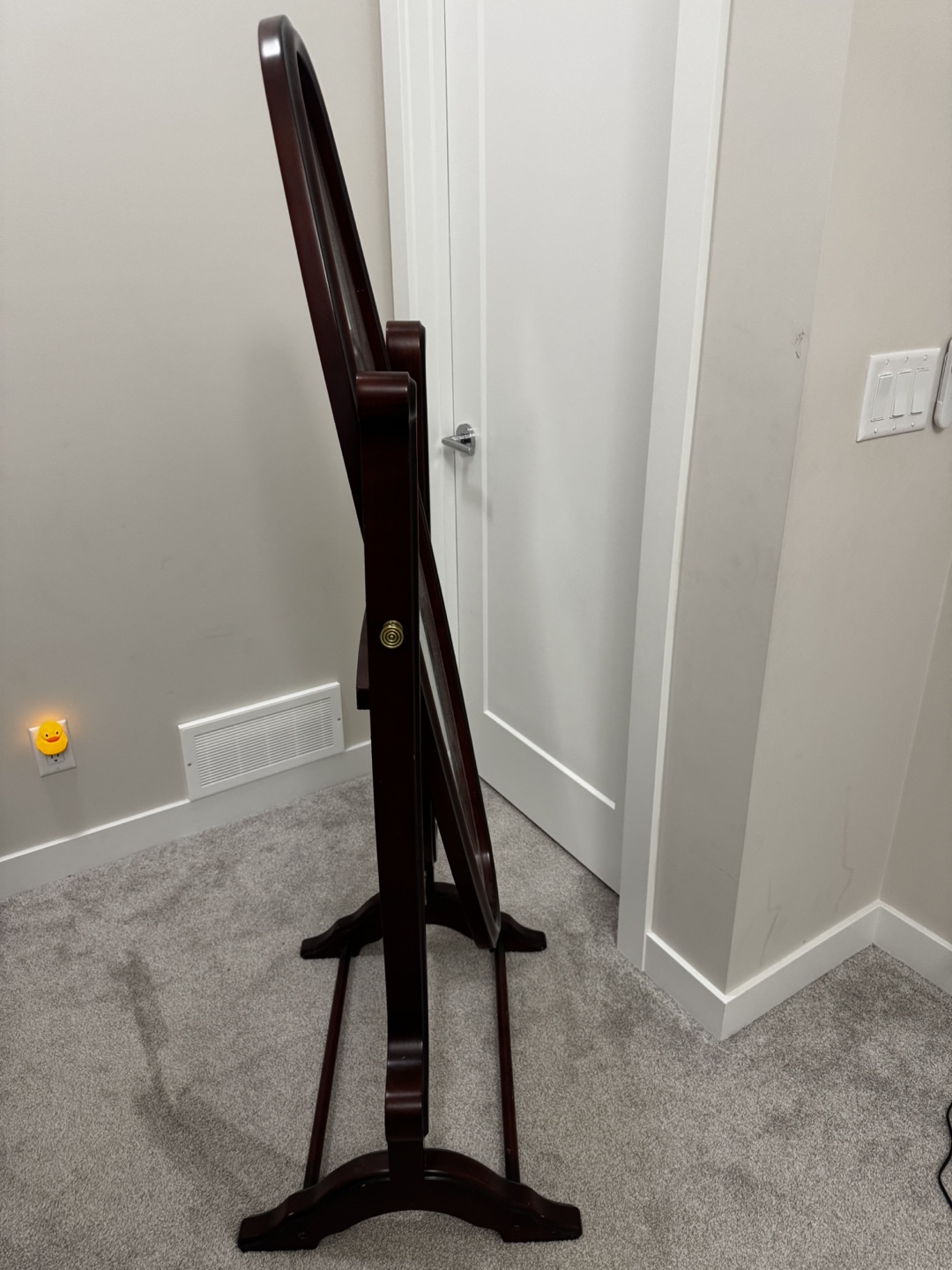 Full-length Wooden Floor Mirror - photo 4