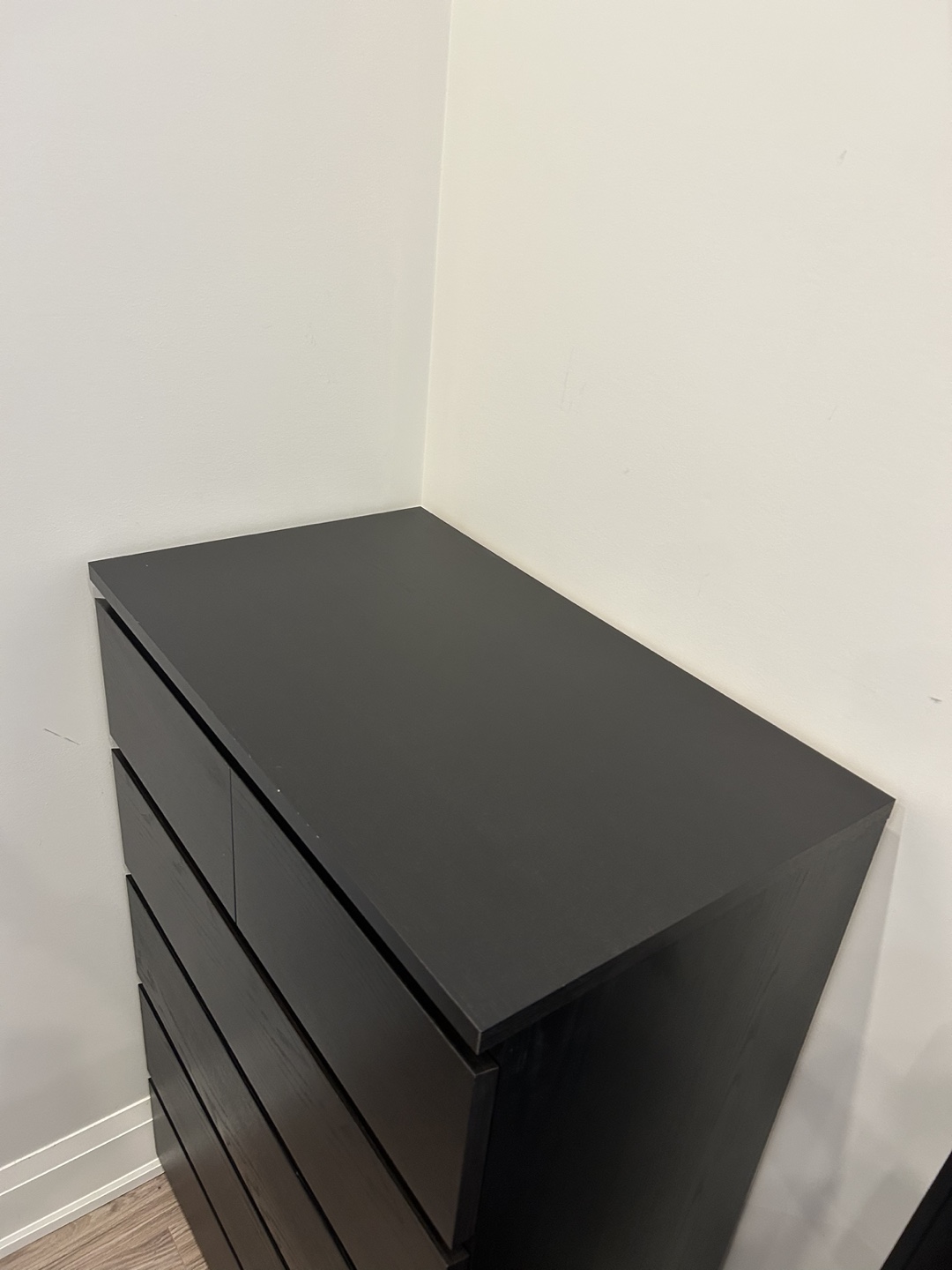 IKEA MALM 6-Drawer Dresser - Black - photo 2