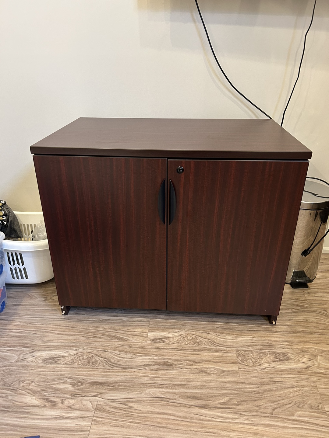 Office Cabinet with Lock and Shelves