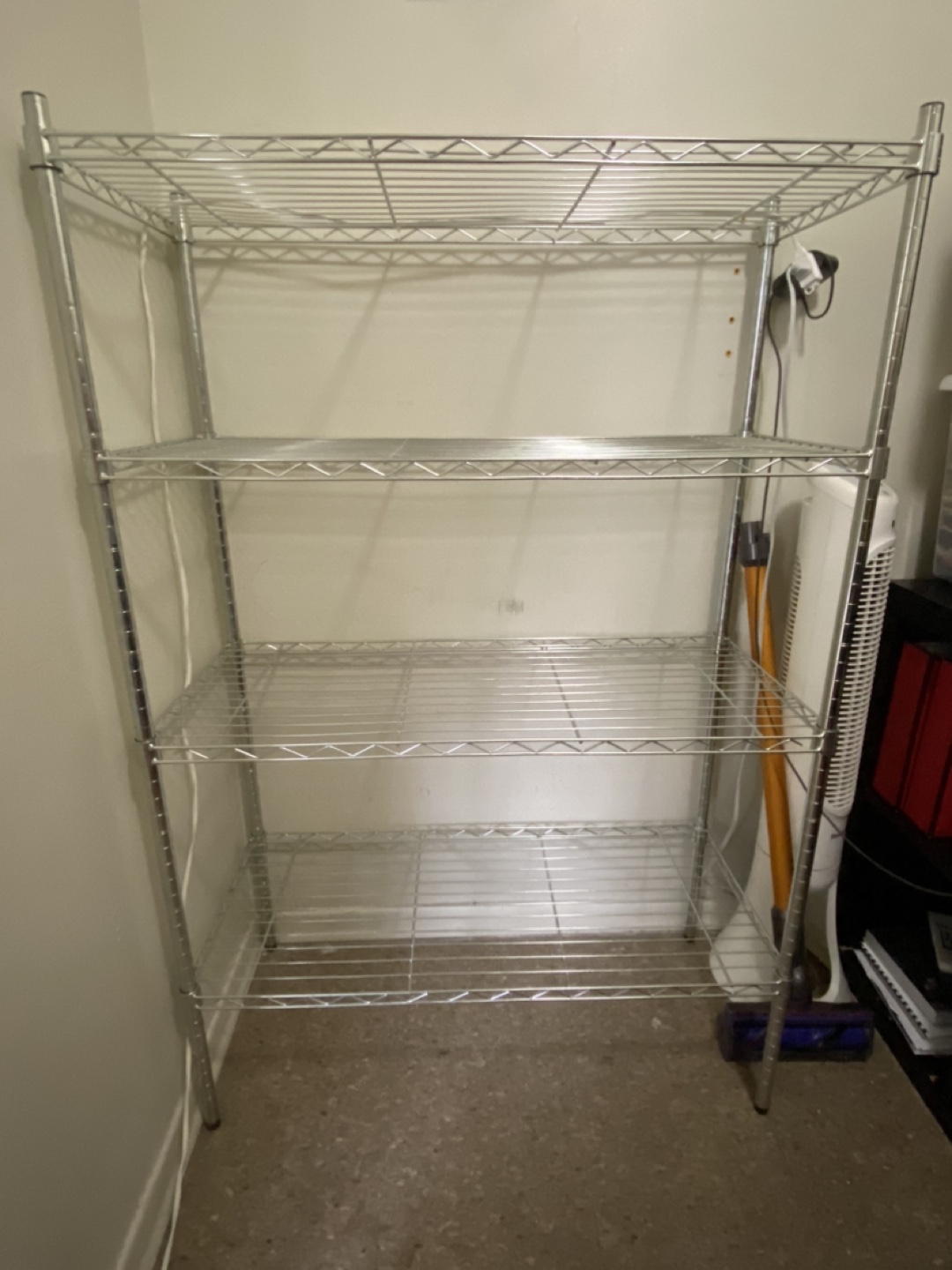 Metal Shelving Unit